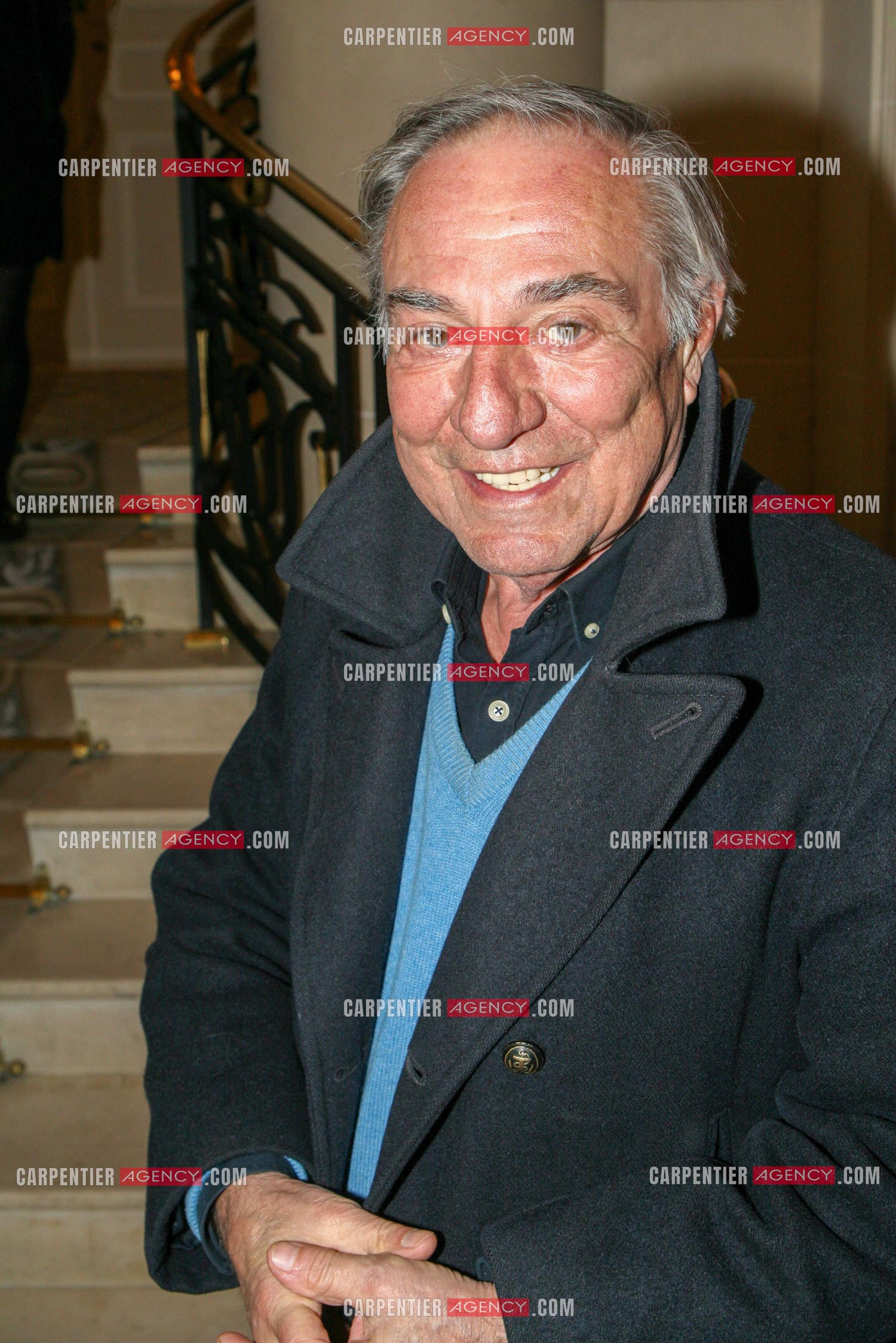 Le journaliste Allain Bougrain Dubourg lors de la soirée des Stéthos d'or 2023 à l'hôtel Four Seasons George V à Paris le 27 mars 2023.