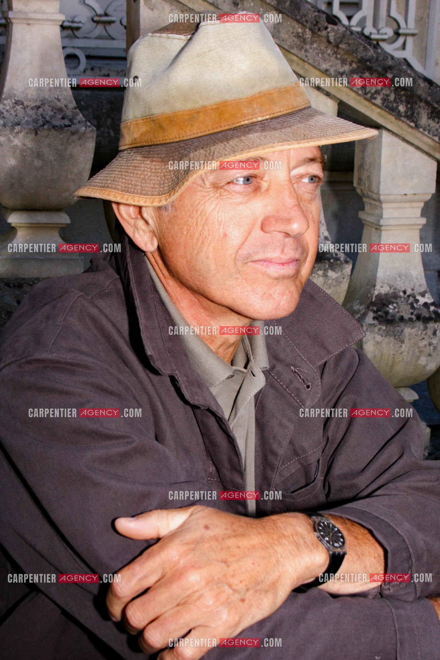 L'acteur Bernard Giraudeau.    ( Exclusif )
