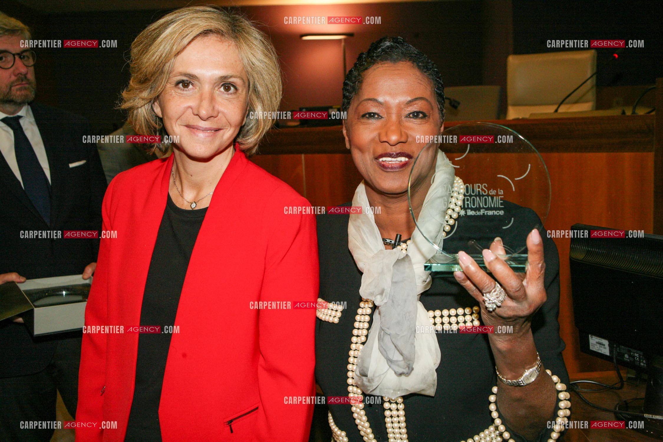 La chef cuisinière française Babette de Rozières et la Ministre Valérie Pécresse.   ( Exclusif )