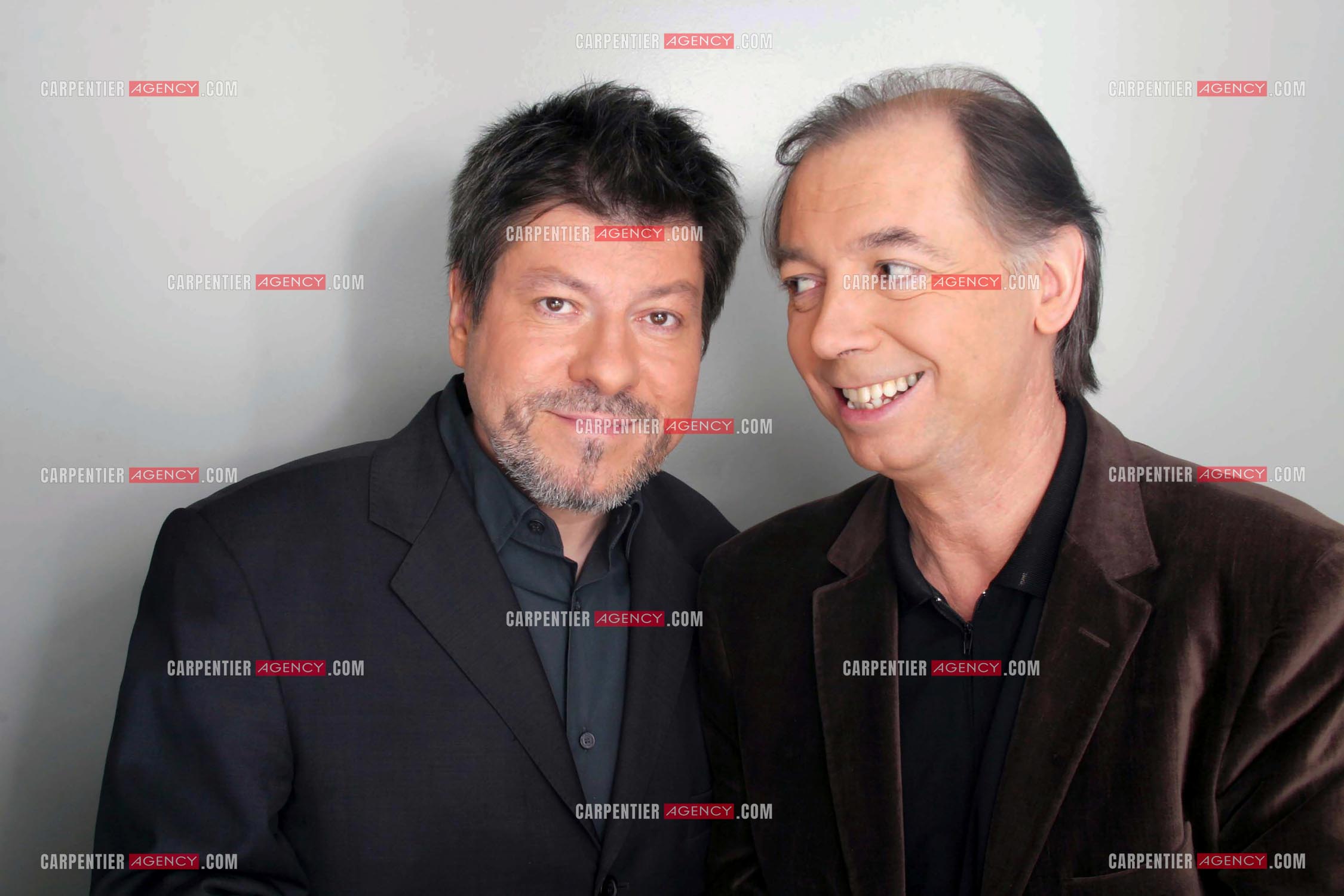 Le duo d'humoristes Chevallier et Laspalès.     ( Exclusif )