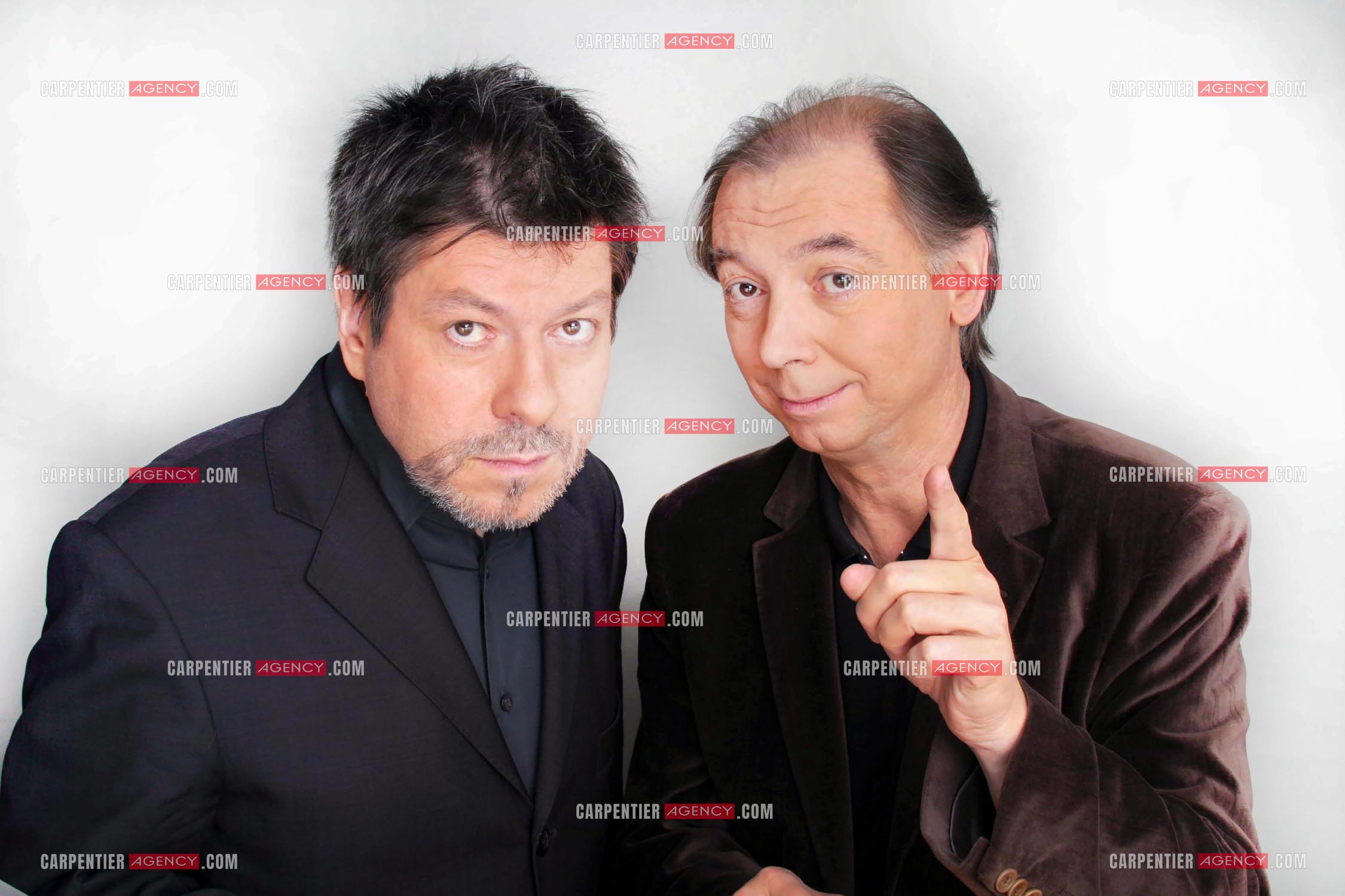 Le duo d'humoristes Chevallier et Laspalès.     ( Exclusif )