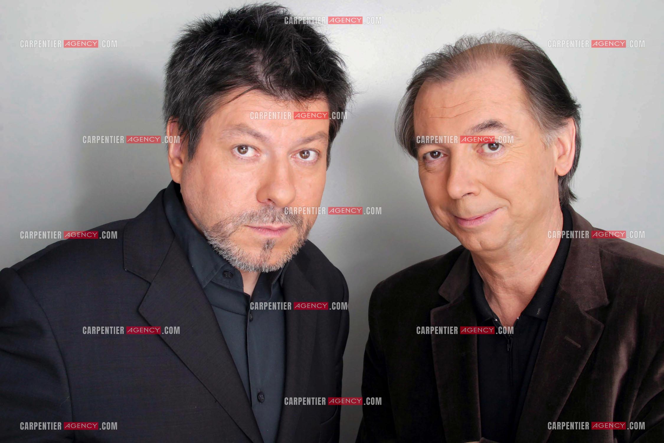 Le duo d'humoristes Chevallier et Laspalès.     ( Exclusif )