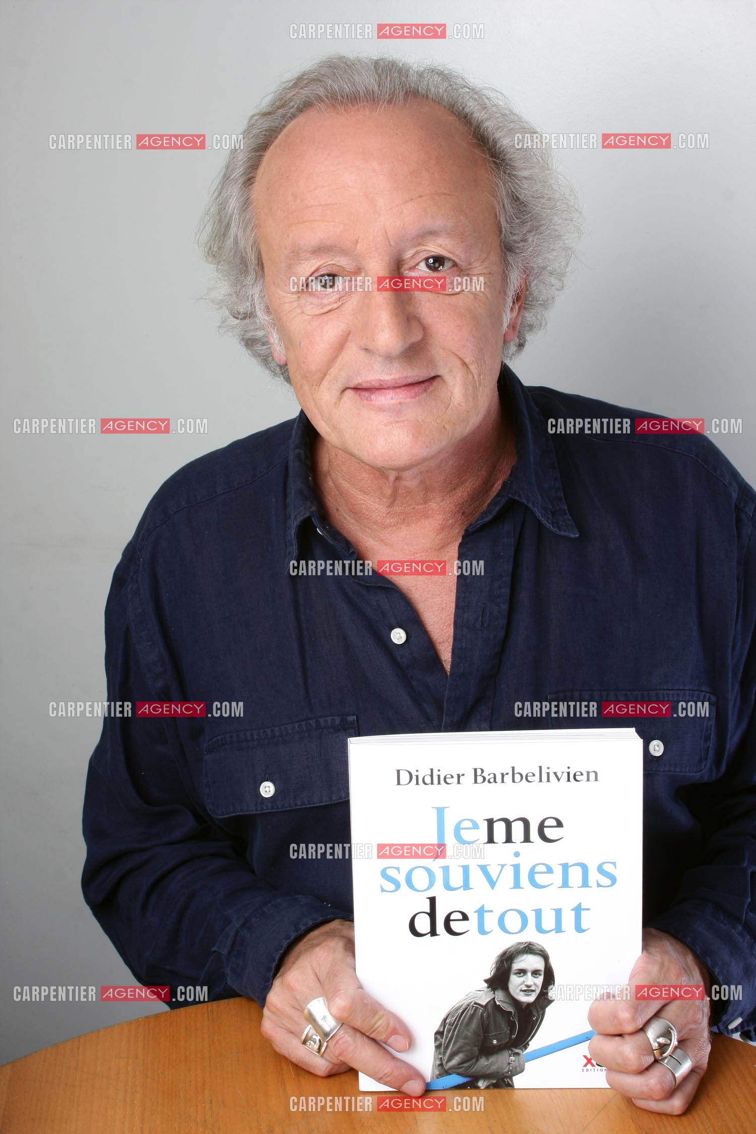 L'auteur-compositeur et interprète Didier Barbelivien.    ( Exclusif )