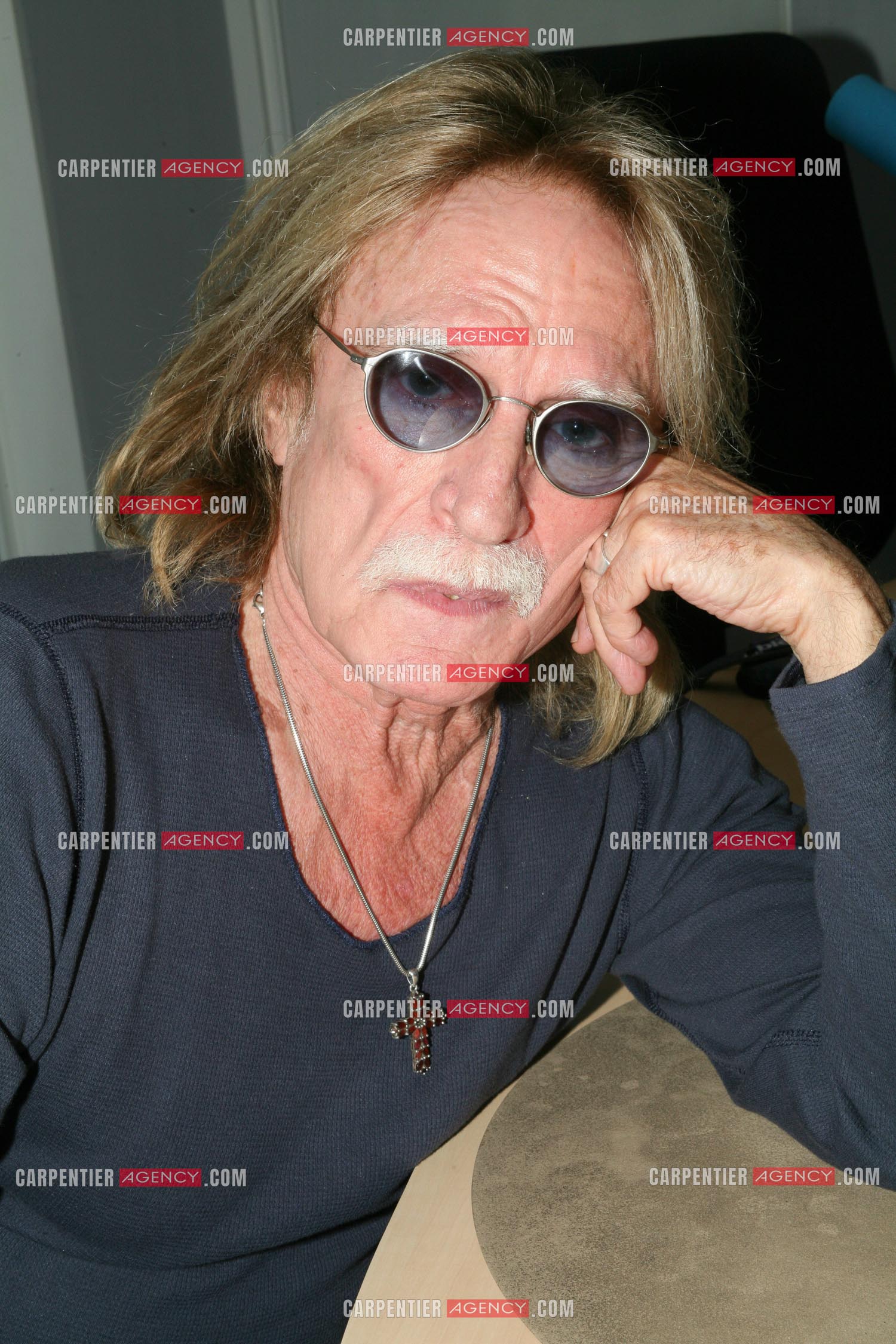 Le chanteur Daniel Bevilacqua dit Christophe.      ( Exclusif )
