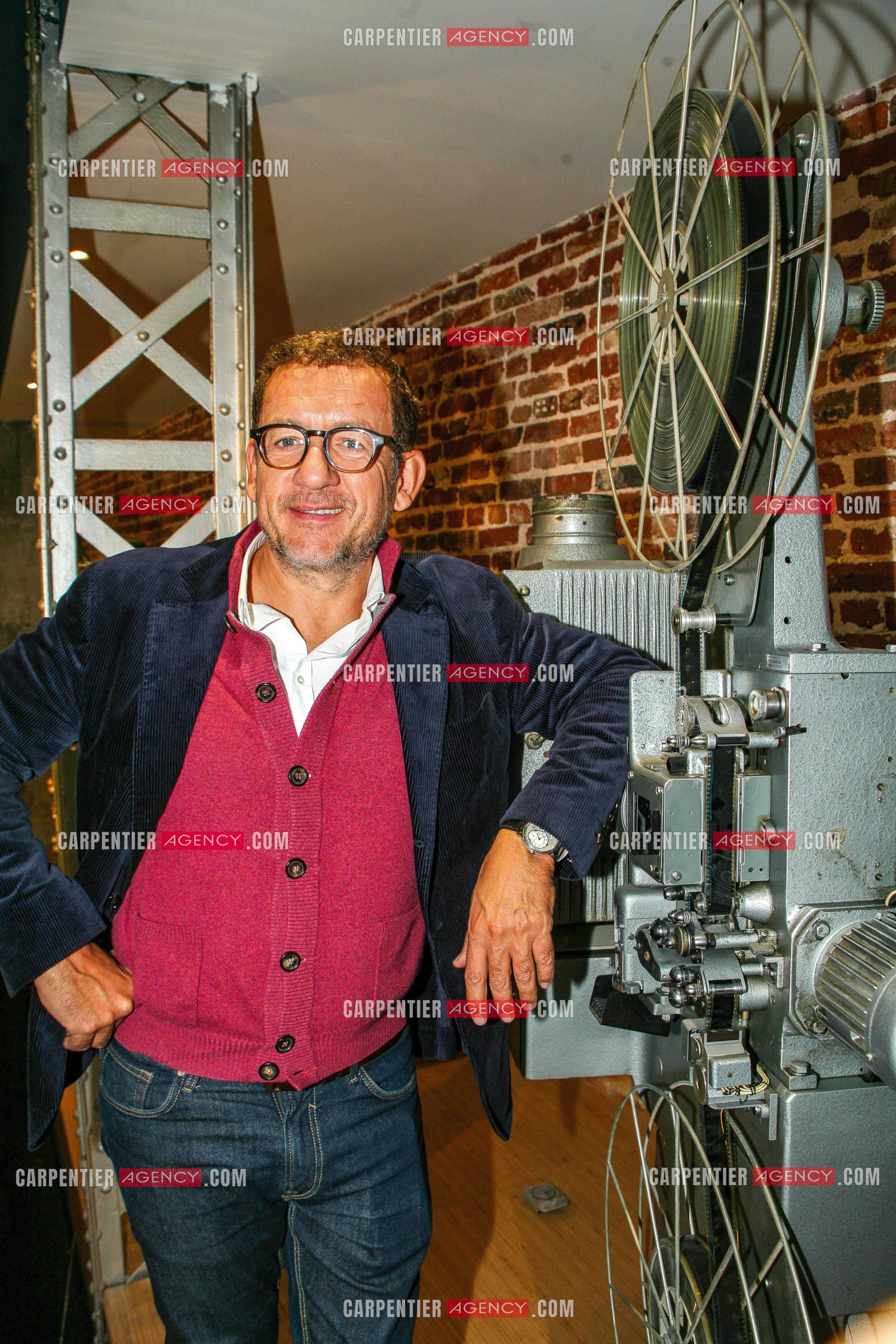 L'acteur Dany Boon à la première de son film “ Une belle course “.            ( Exclusif )