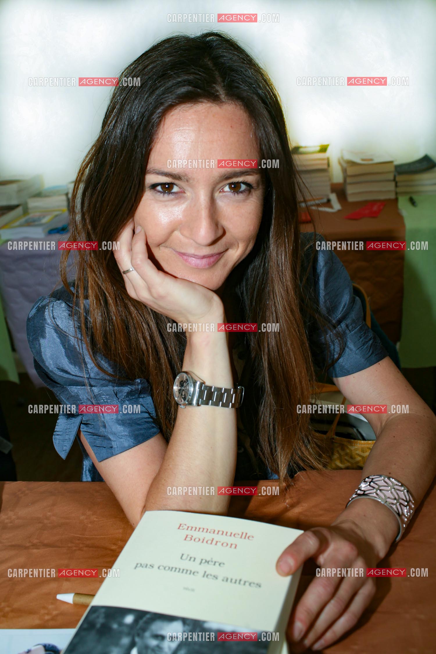 L'actrice Emmanuelle Boidron.                            ( Exclusif )