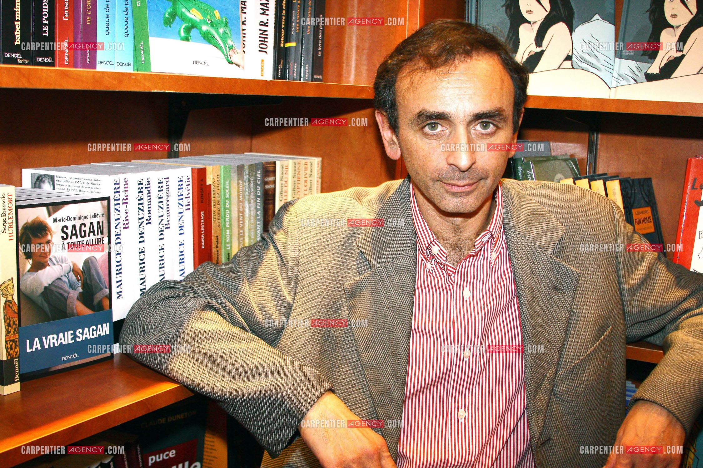Le journaliste Eric Zemmour.     ( Exclusif )