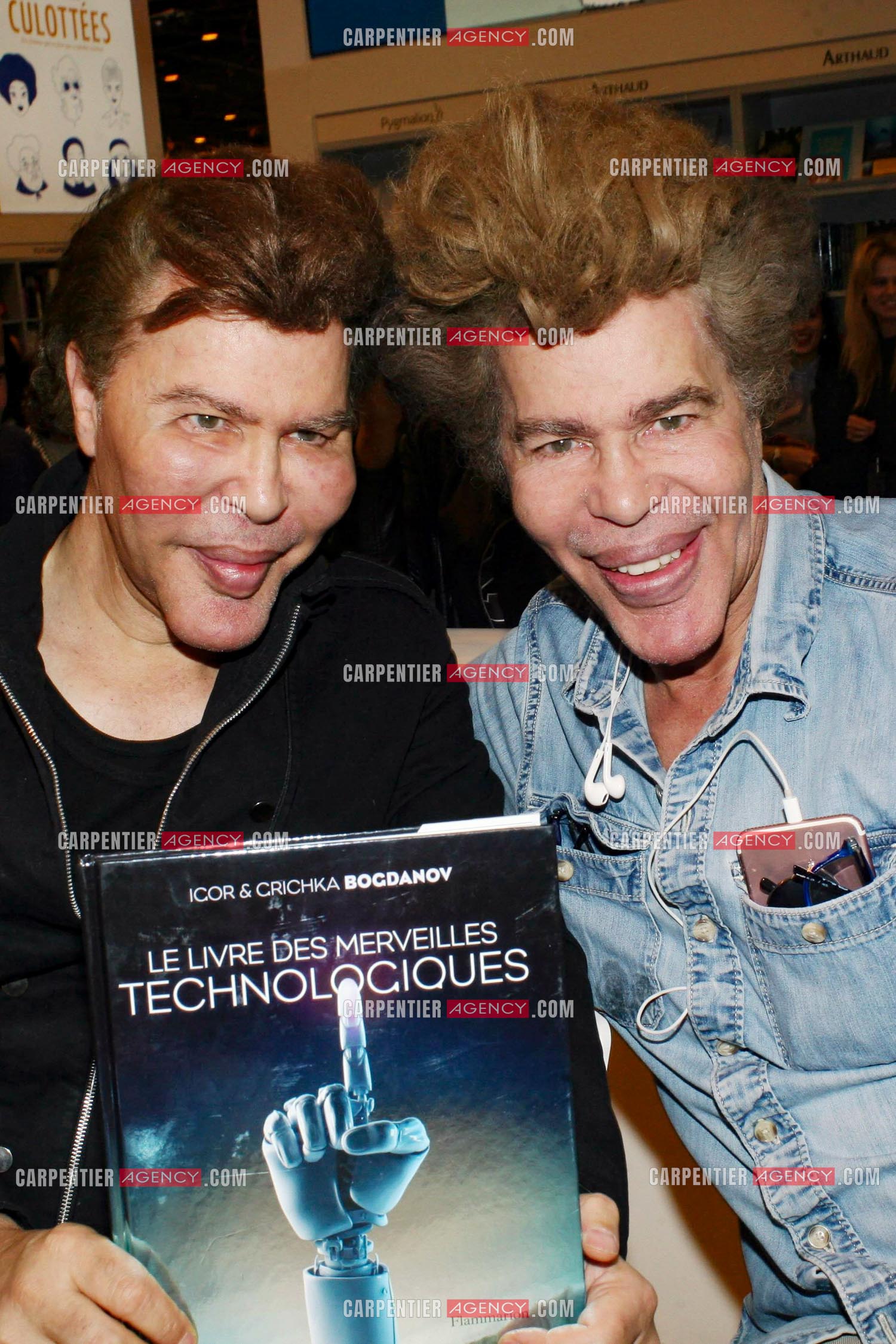 Les frères Igor et Grichka Bogdanoff.                          ( Exclusif )