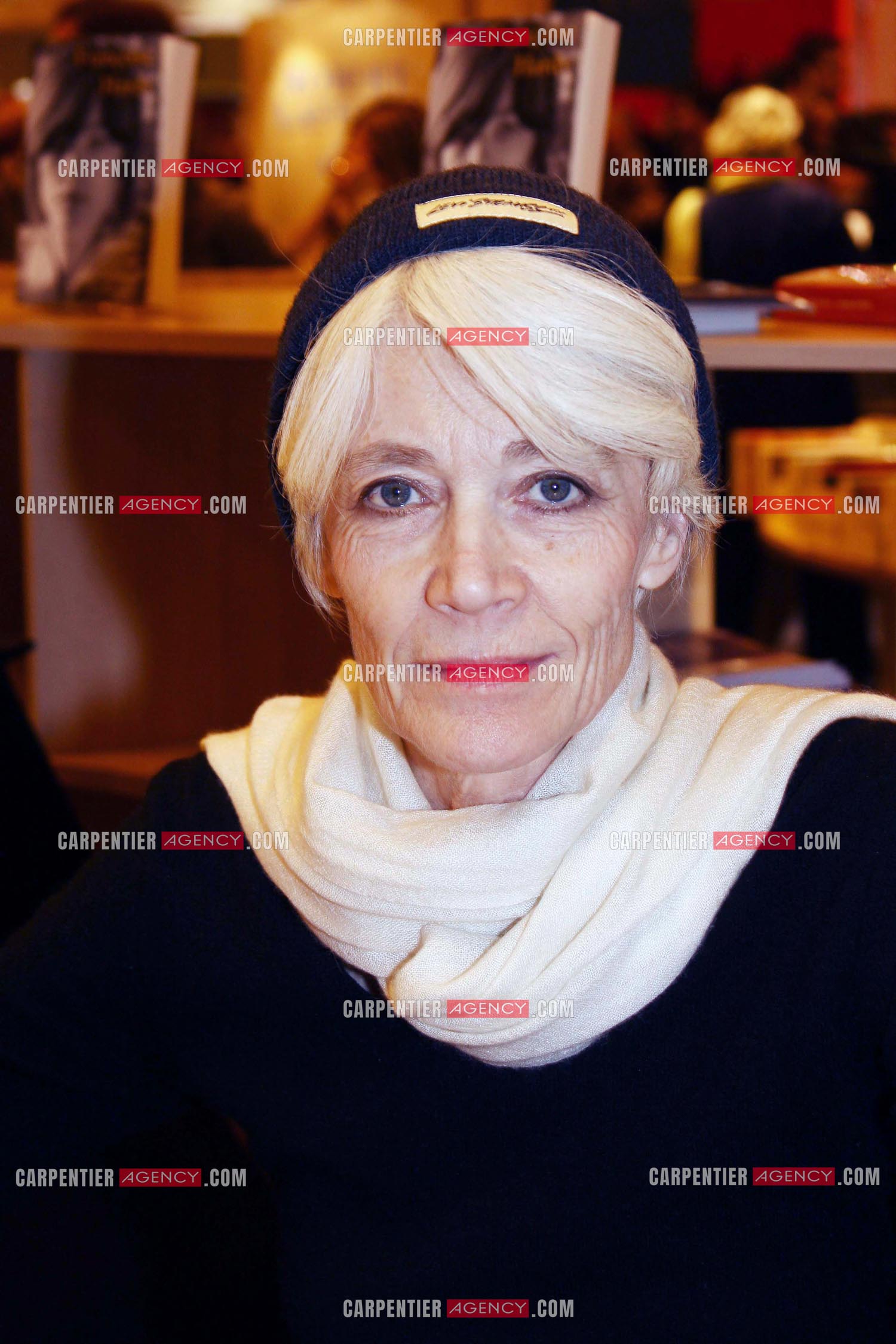 La chanteuse Françoise Hardy.     ( Exclusif )