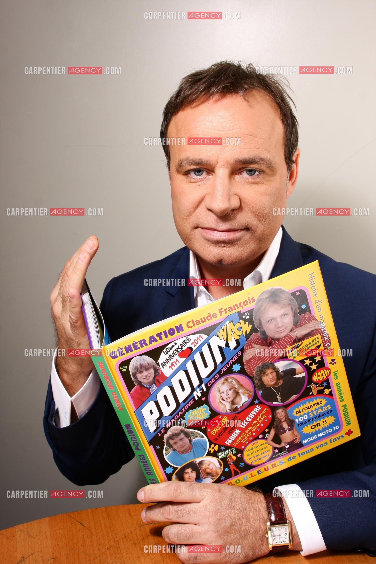 L'animateur de télévision Fabien Lecoeuvre.                ( Exclusif )
