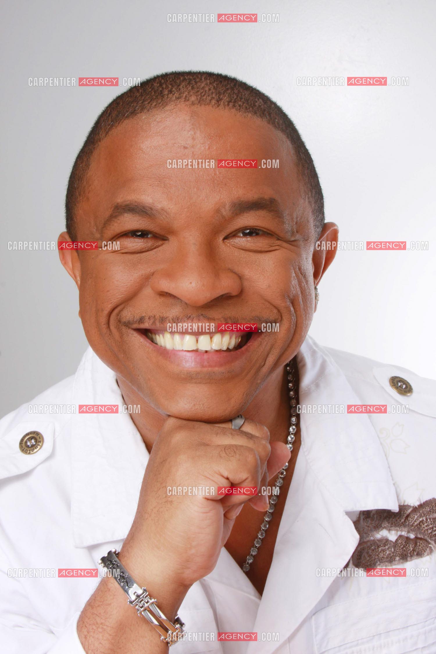 Le chanteur Francky Vincent.                  ( Exclusif )