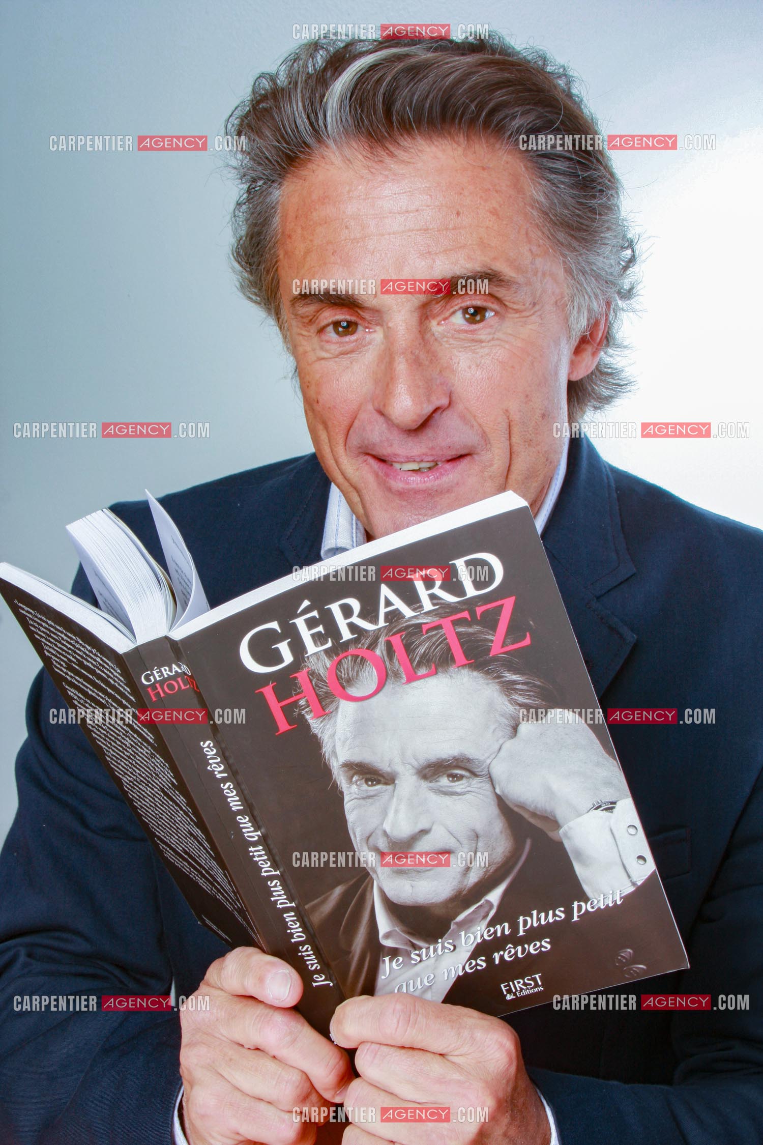 Le journaliste Gérard Holtz.   ( Exclusif )