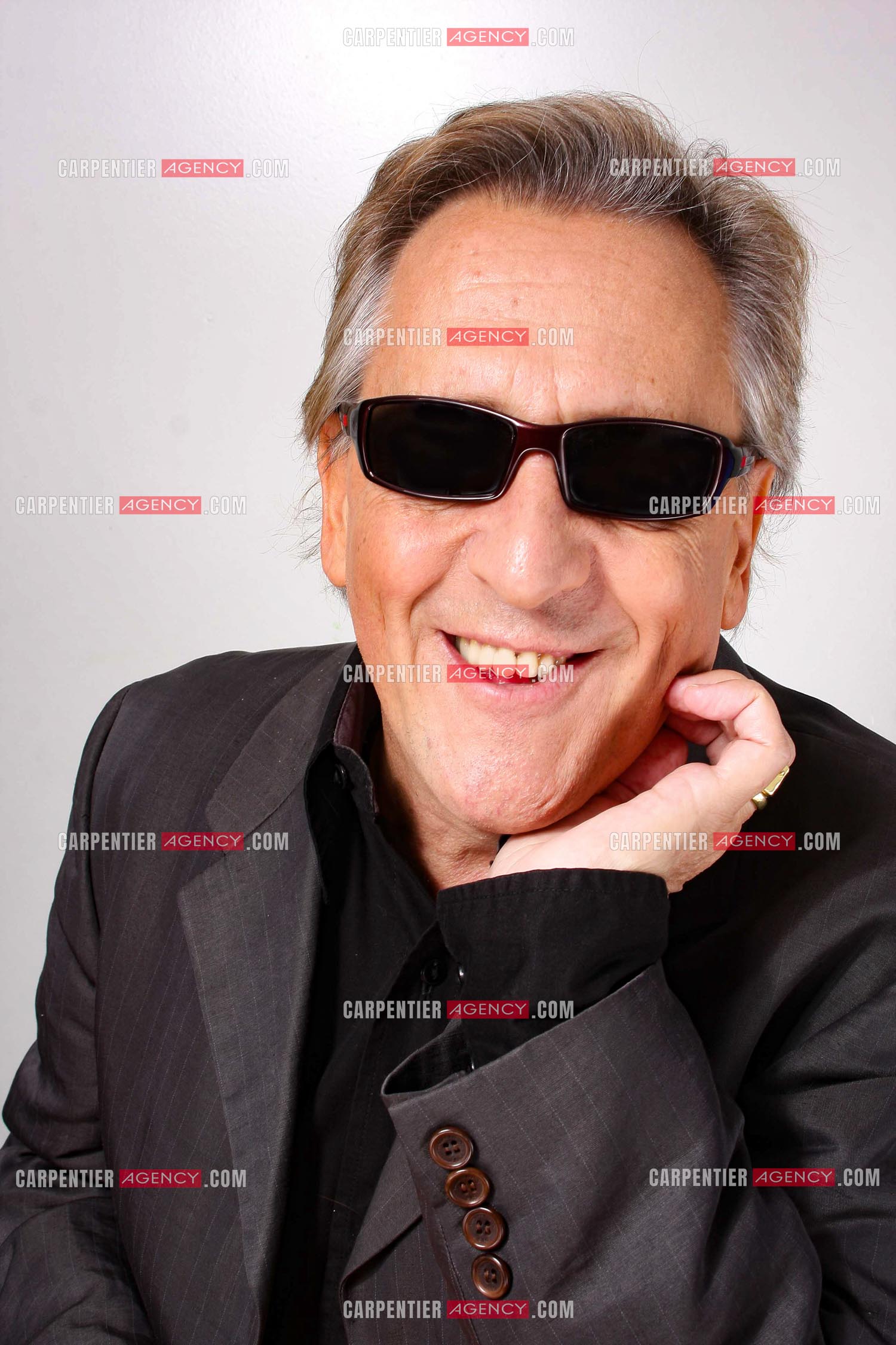 Le chanteur Gilbert Montagné.                ( Exclusif )