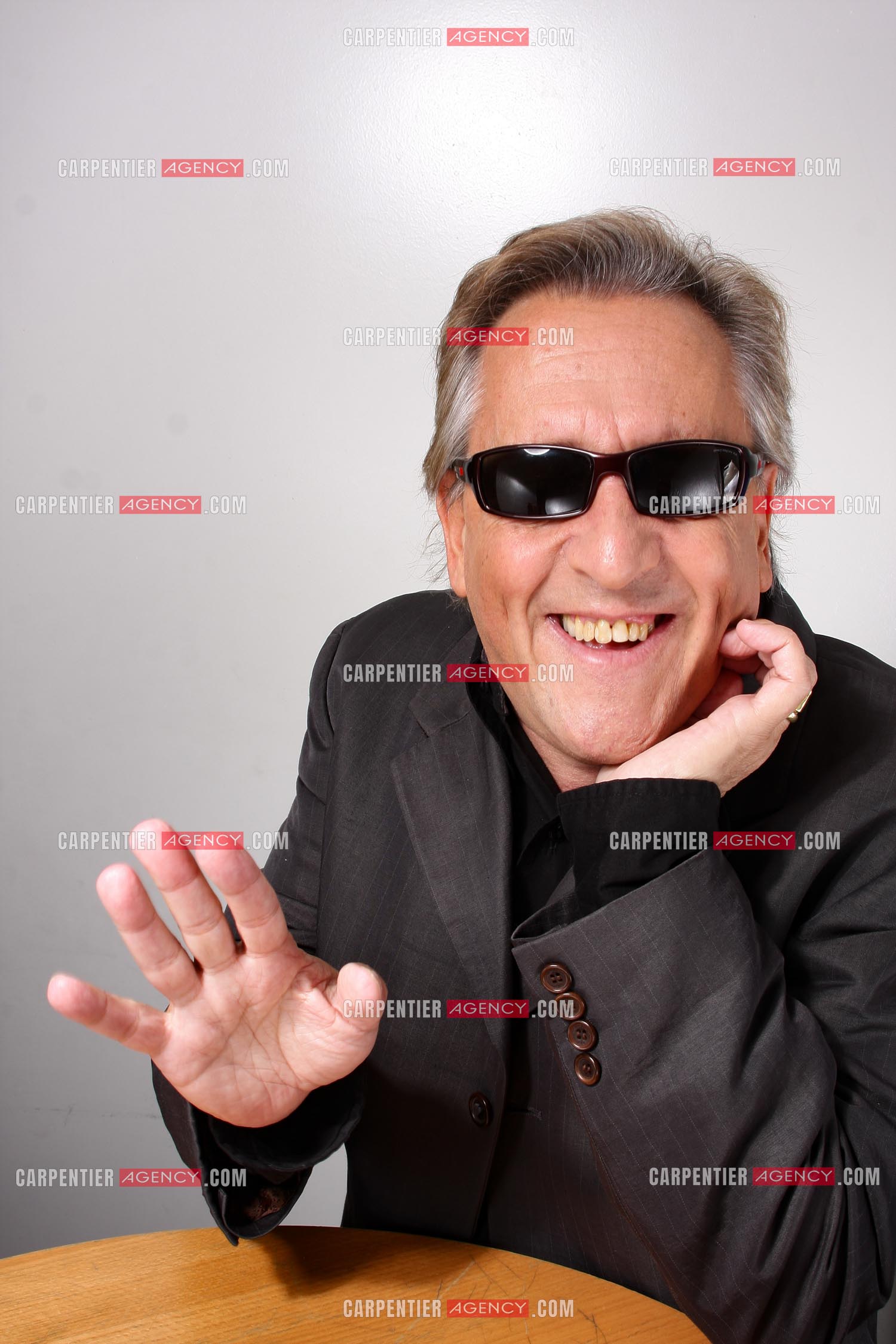 Le chanteur Gilbert Montagné.                ( Exclusif )