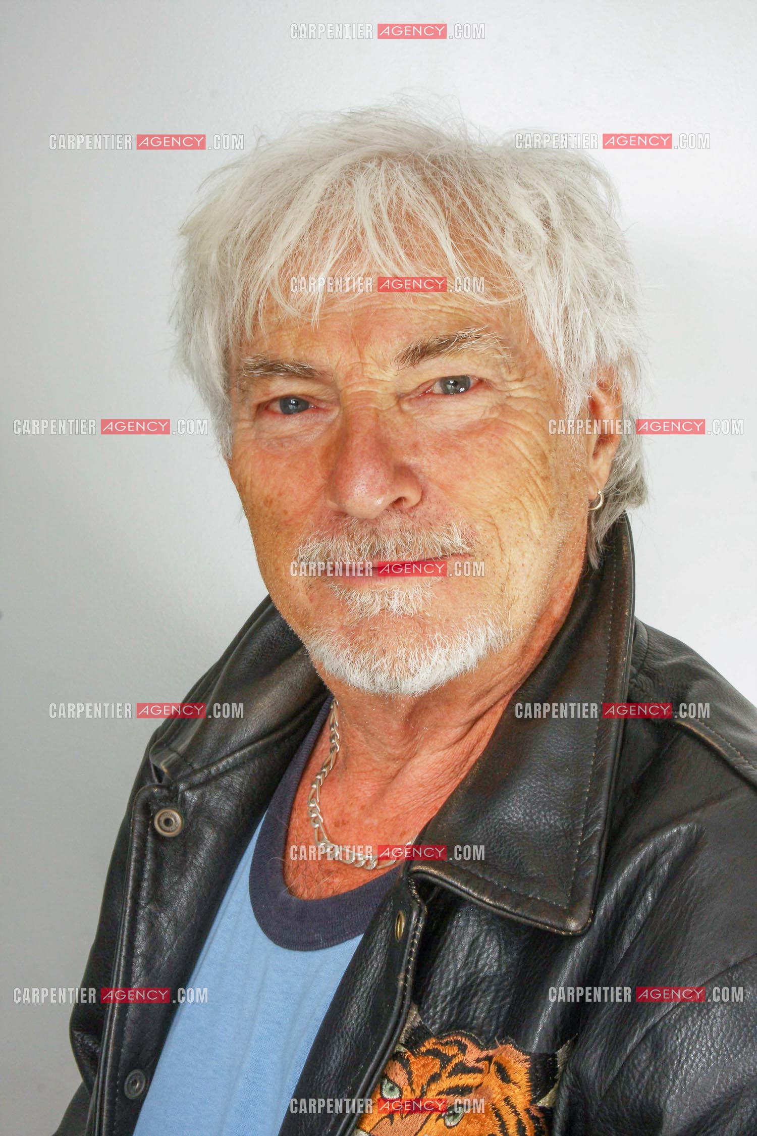 Le chanteur Hugues Aufray.    ( Exclusif )