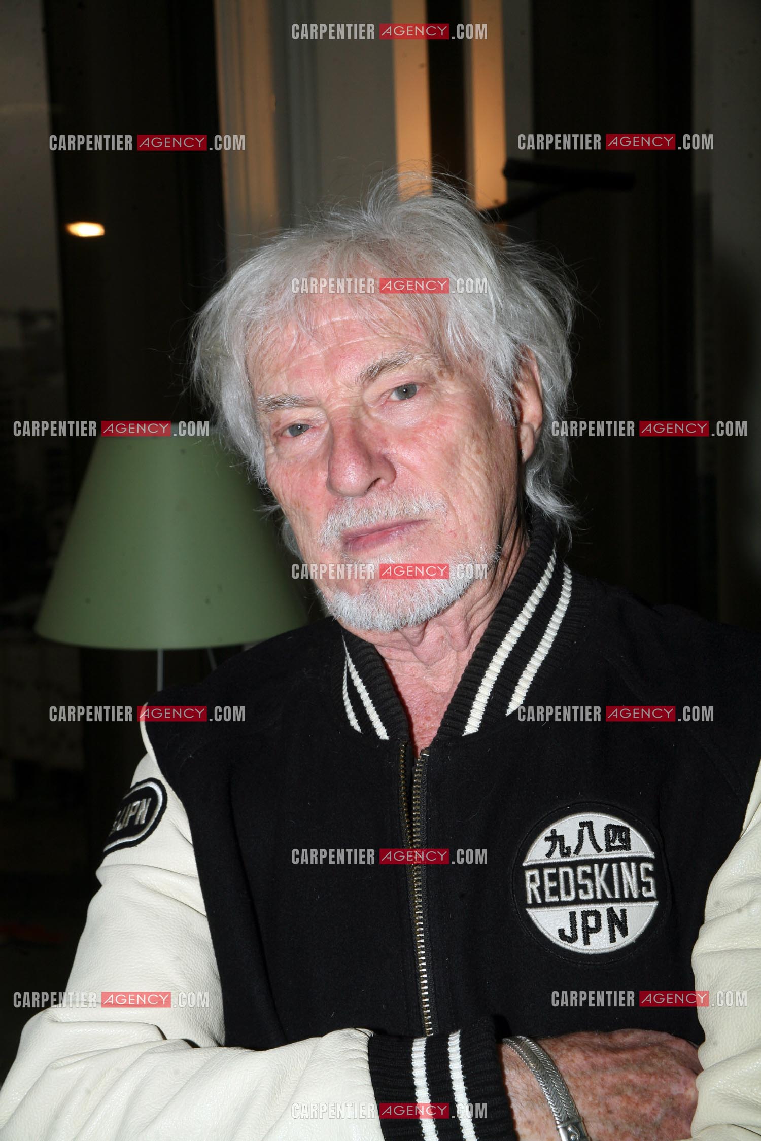 Le chanteur Hugues Aufray.    ( Exclusif )