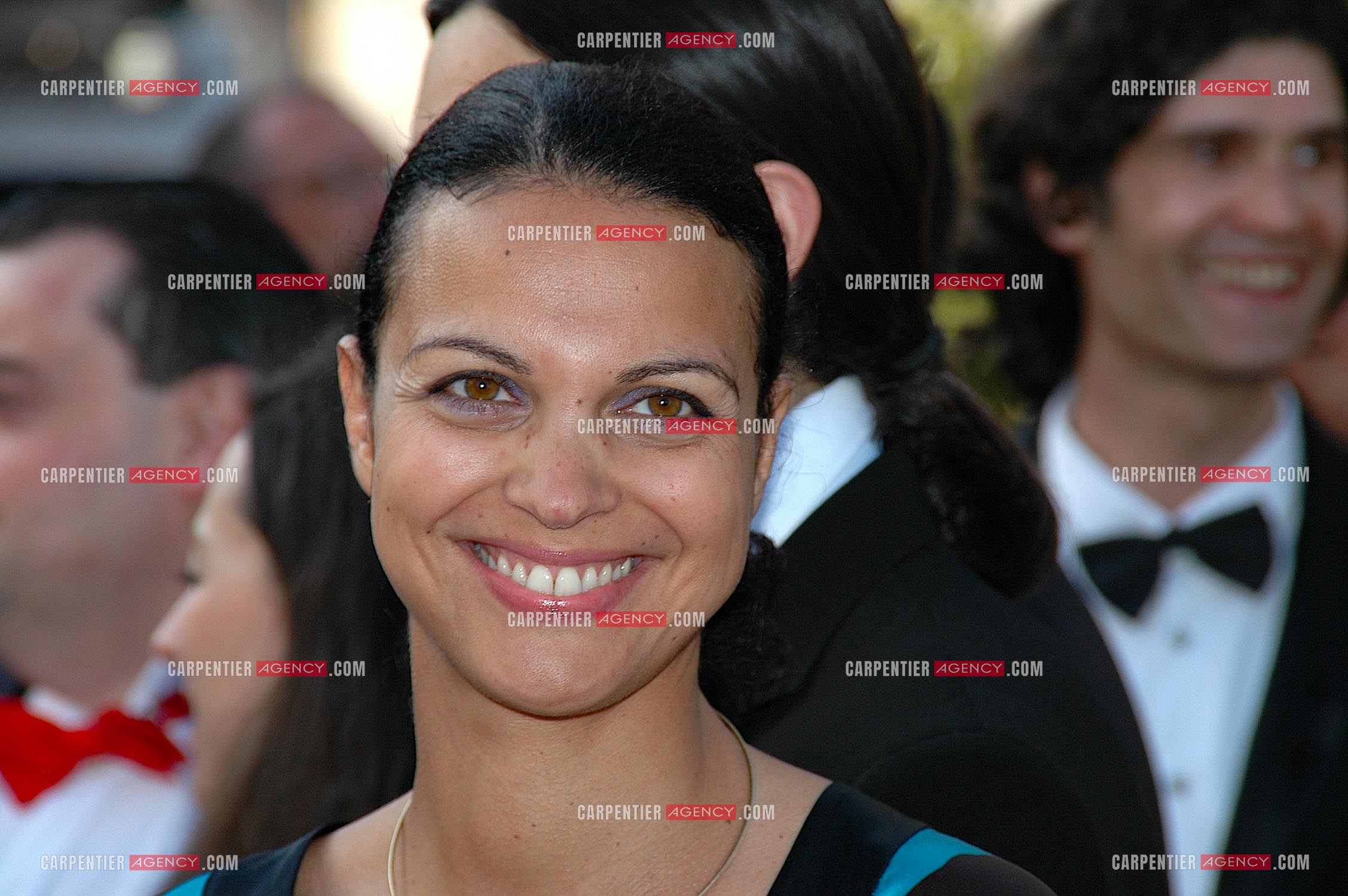 Festival de Cannes 2007. 60e édition du festival, du 16 au 27 mai 2007. La journaliste Isabelle Jordano.