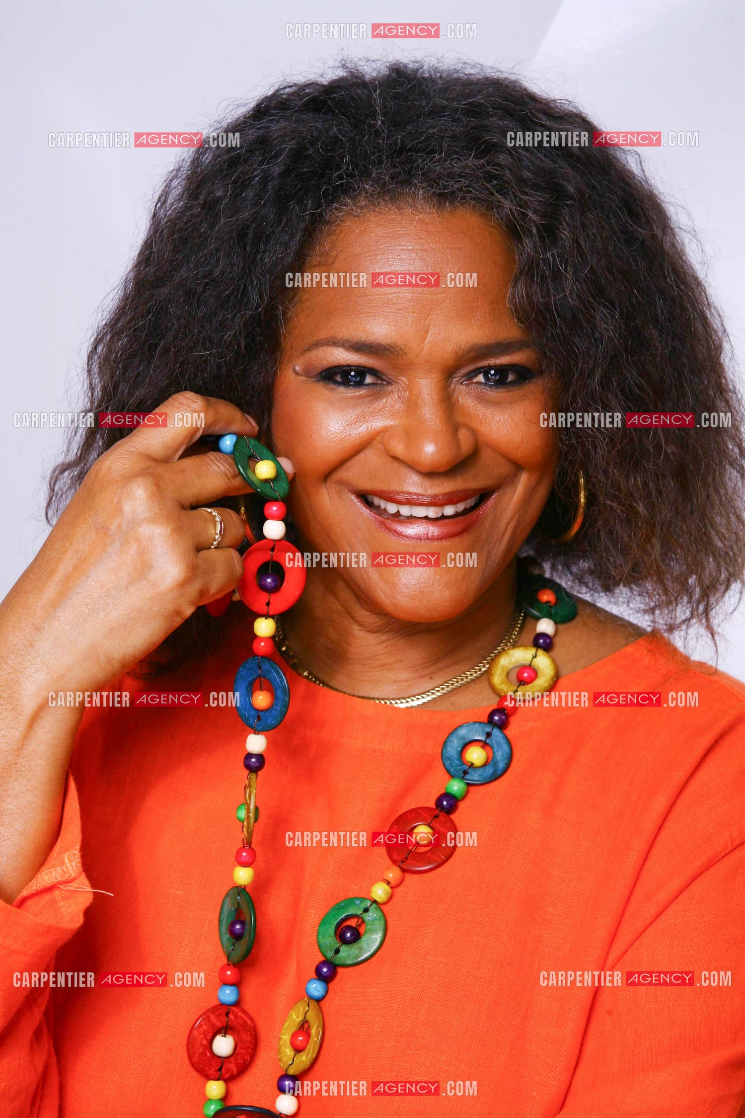 La chanteuse du groupe Kassav' Jocelyne Béroard.    ( Exclusif )