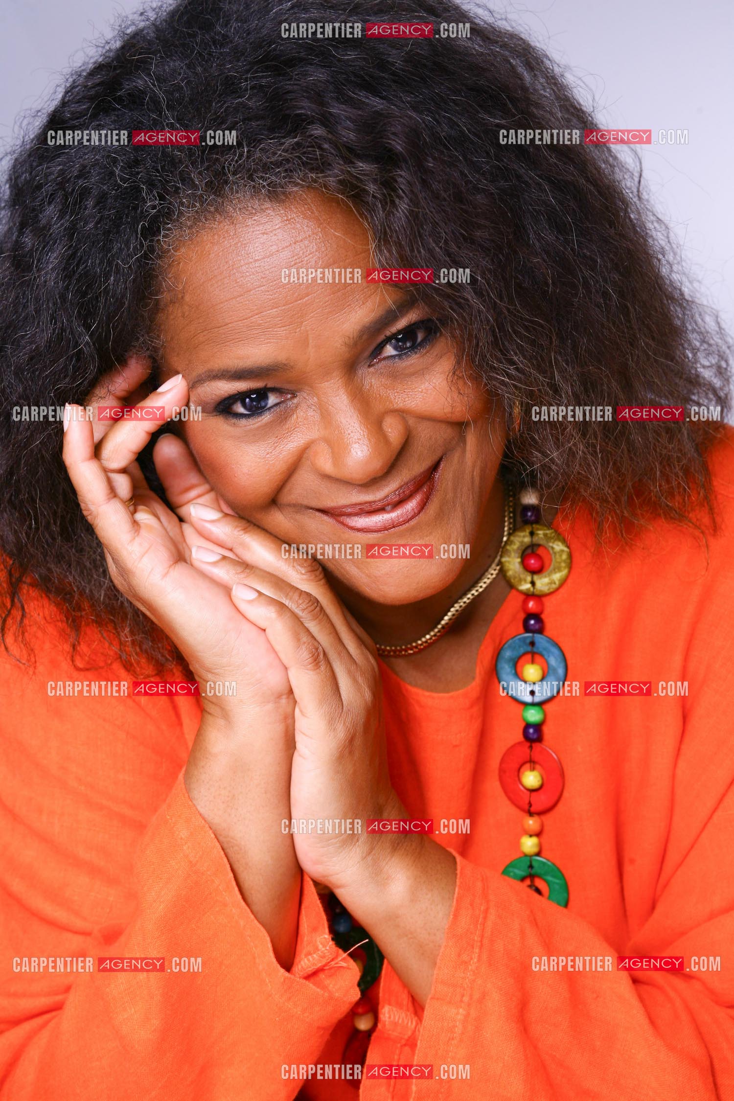 La chanteuse du groupe Kassav' Jocelyne Béroard.    ( Exclusif )