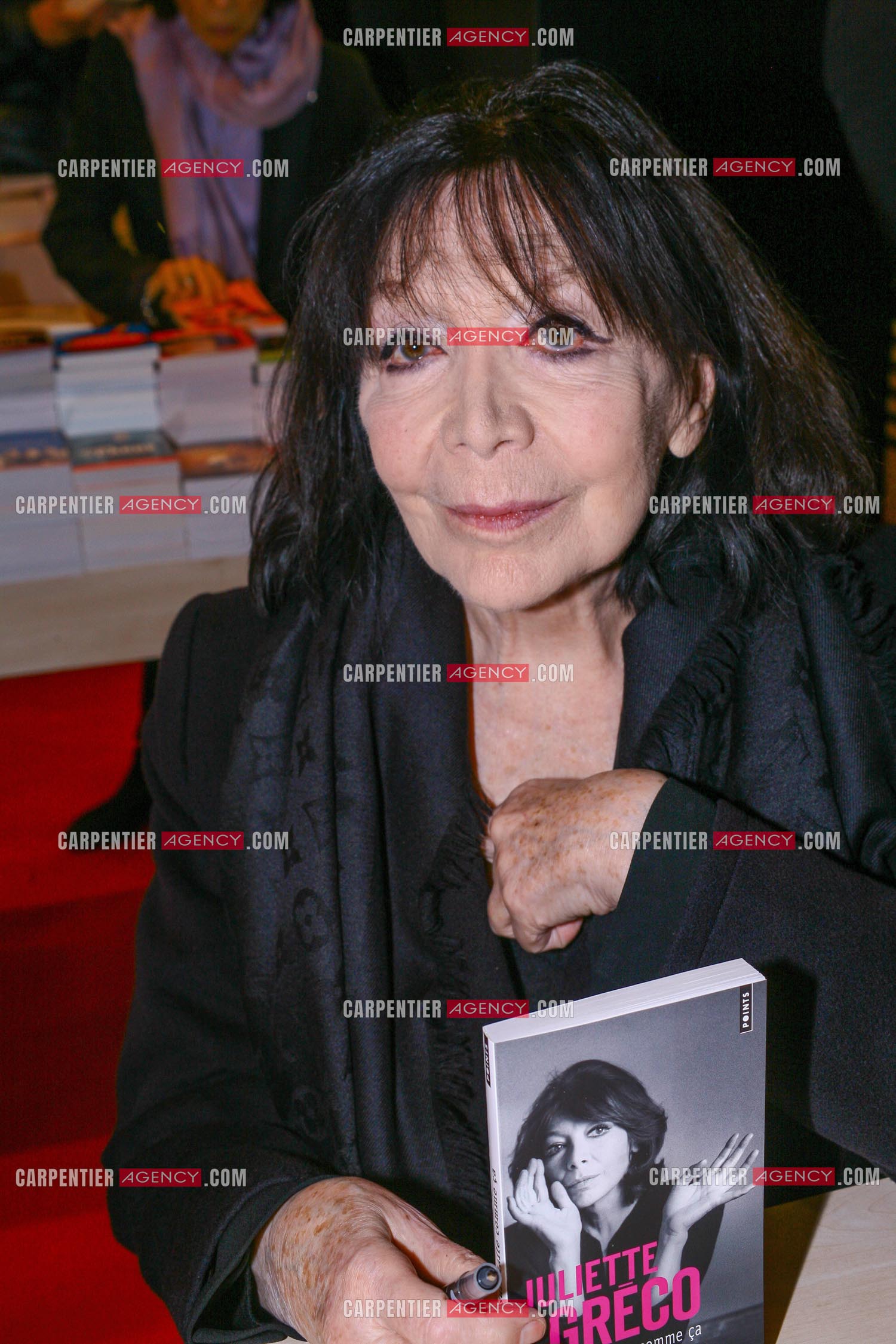 La chanteuse Juliette Gréco.    ( Exclusif )