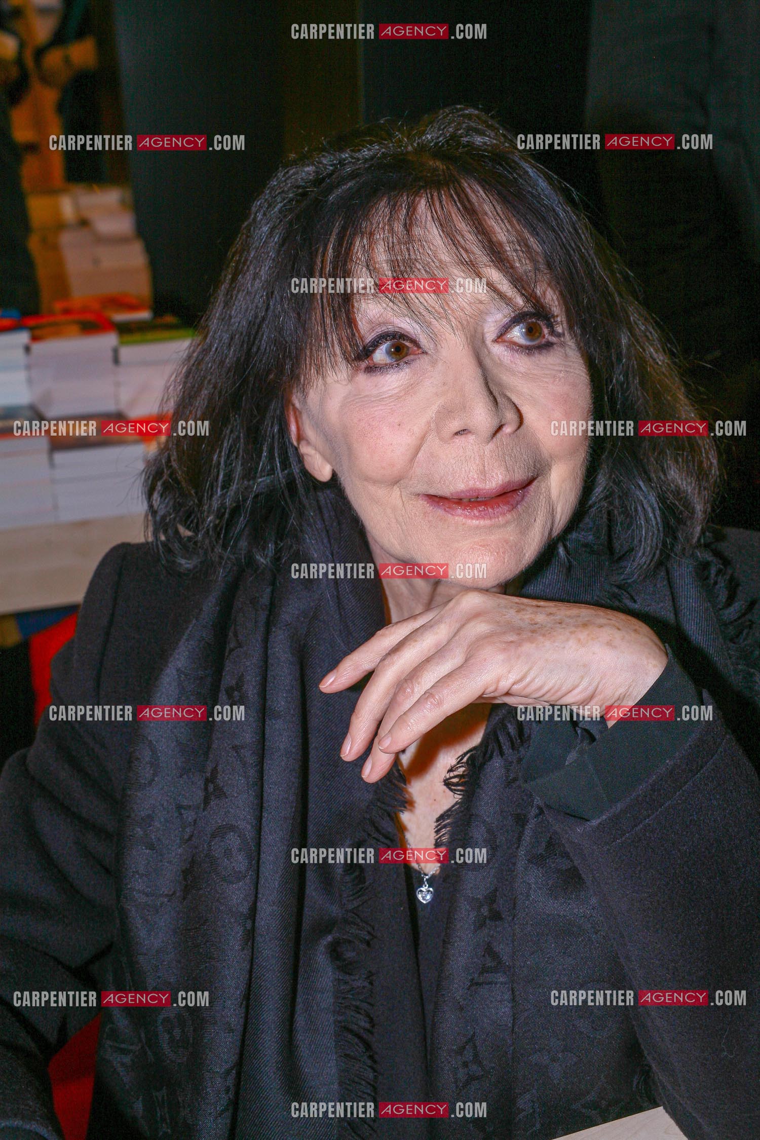 La chanteuse Juliette Gréco.    ( Exclusif )