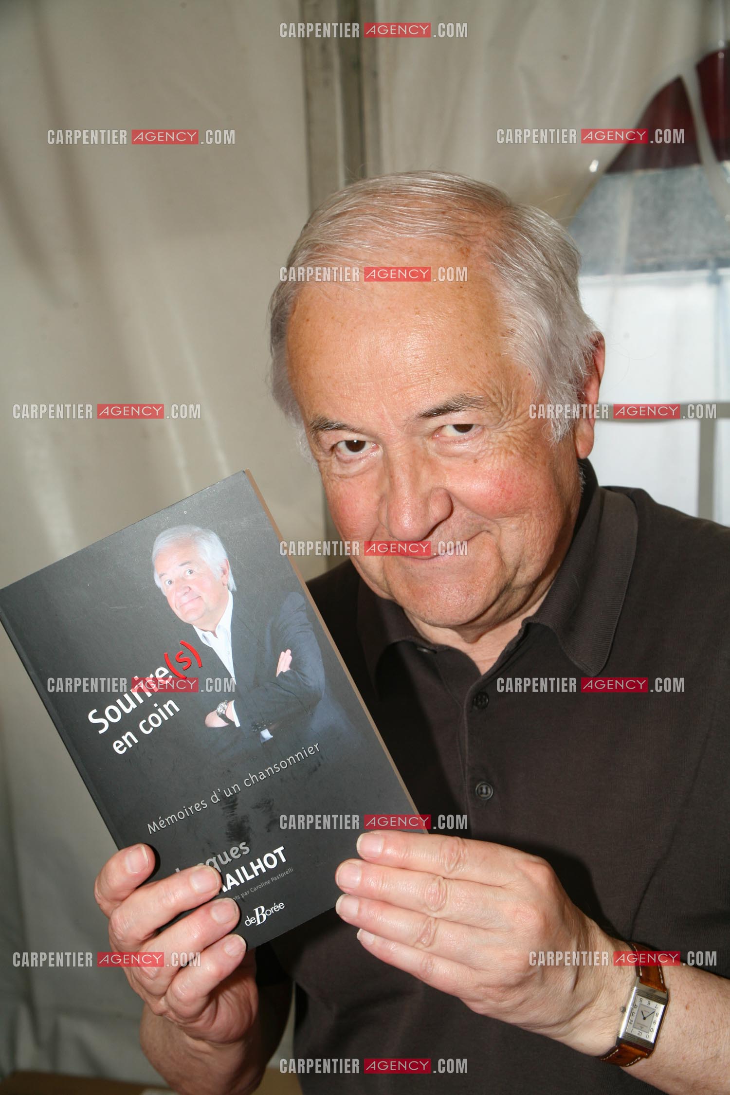 L'humoriste Jacques Mailhot.                               ( Exclusif )