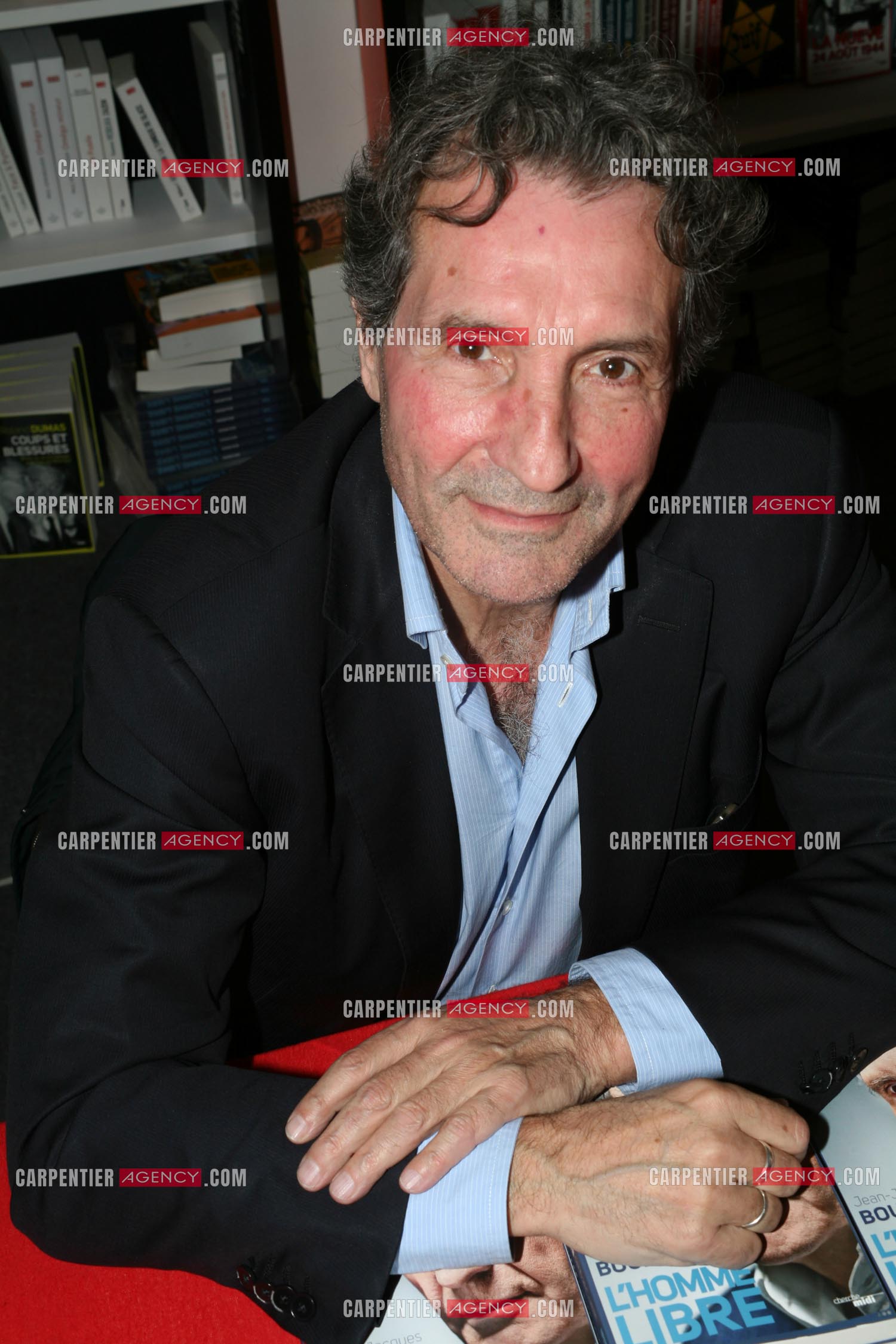 Le journaliste Jean-Jacques Bourdin.                            ( Exclusif )