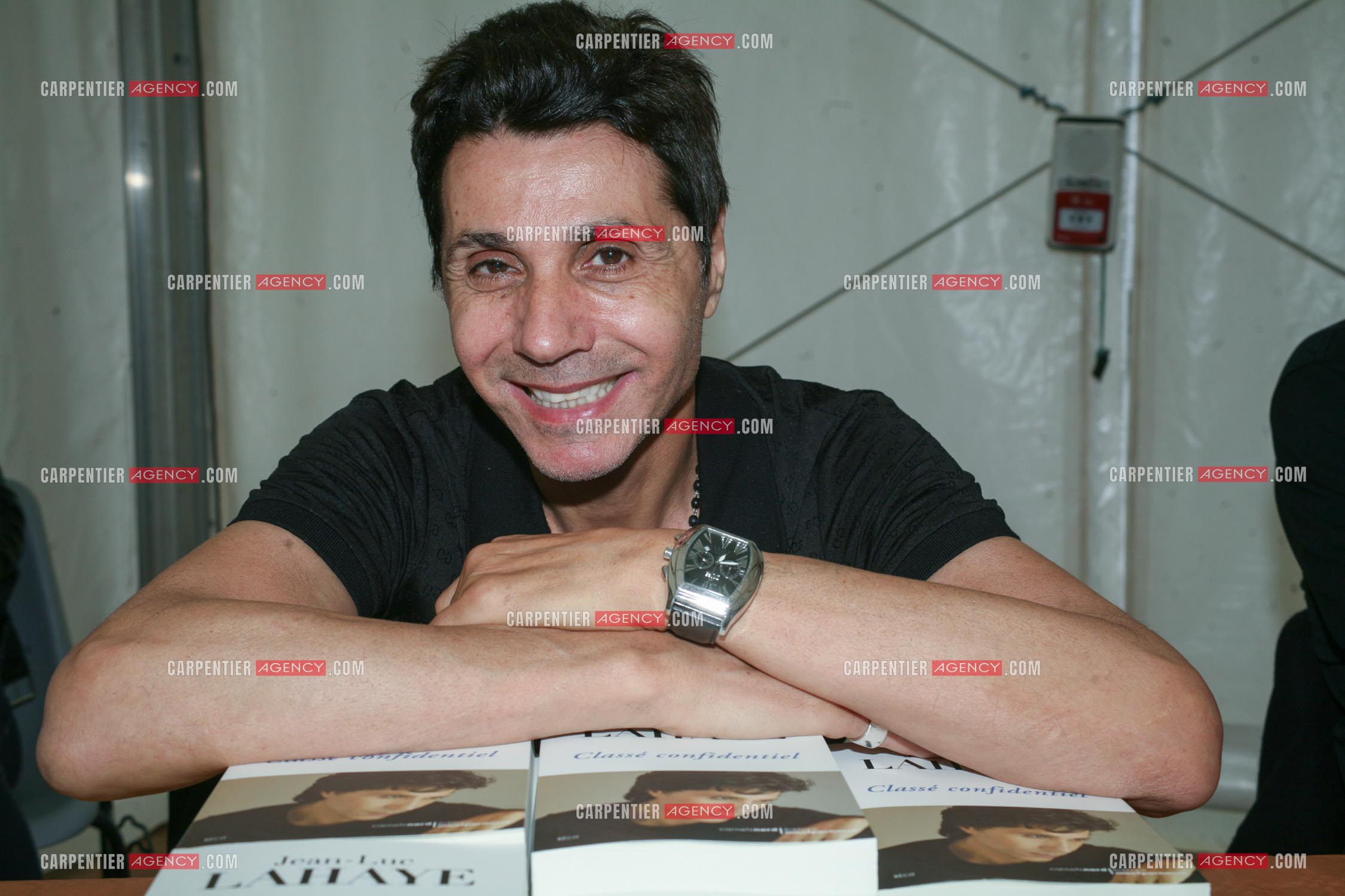 Le chanteur Jean-Luc Lahaye.                      ( Exclusif )
