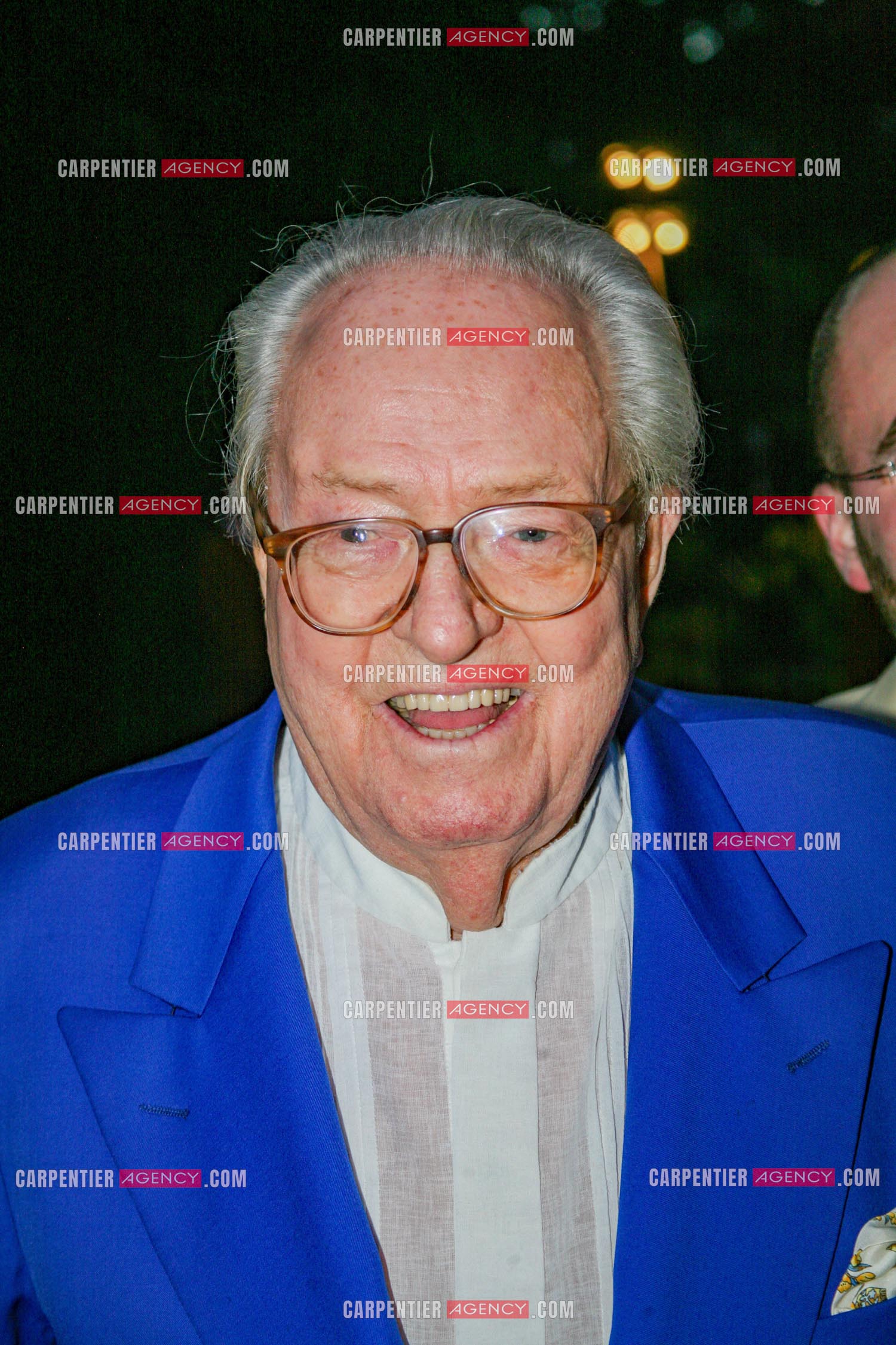Jean-Marie Le Pen fête dans sa résidence de St Cloud son 88 èm anniversaire entouré de sa femme Jany Le Pen, ses petits enfants et des amis proches.         ( Exclusif )