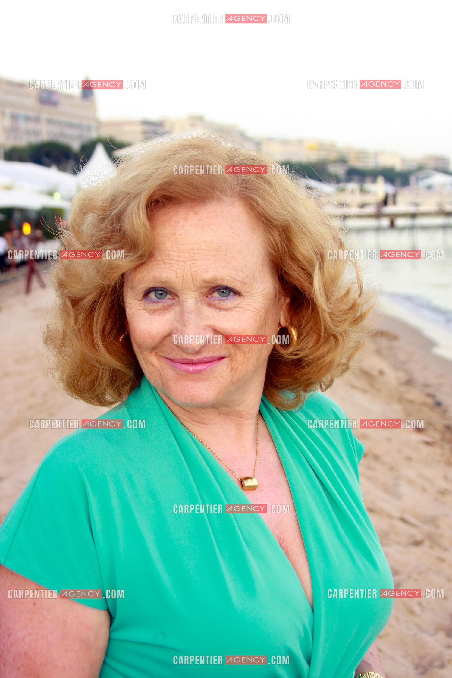 L'actrice Katia Tchenko au festival de Cannes en 2009.  ( Exclusif )