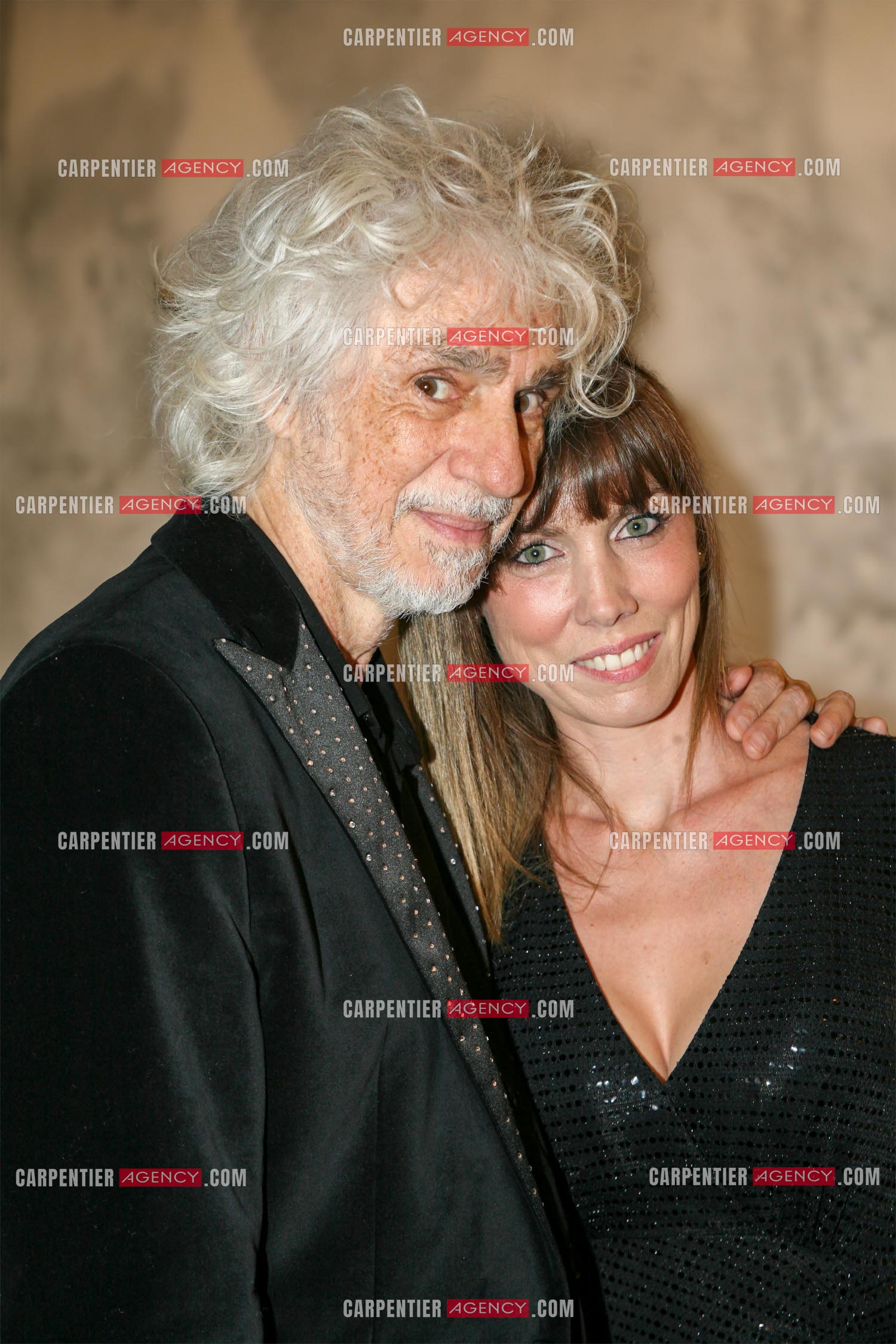 Le chanteur Louis Bertignac et sa femme Laetitia.