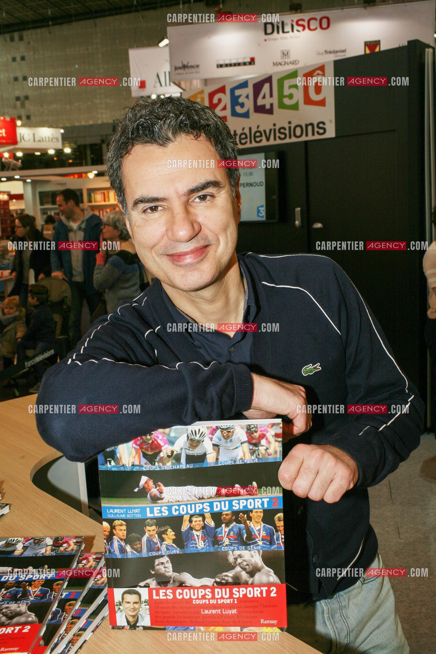 L'animateur sportif télé Laurent Luyat.          ( Exclusif )