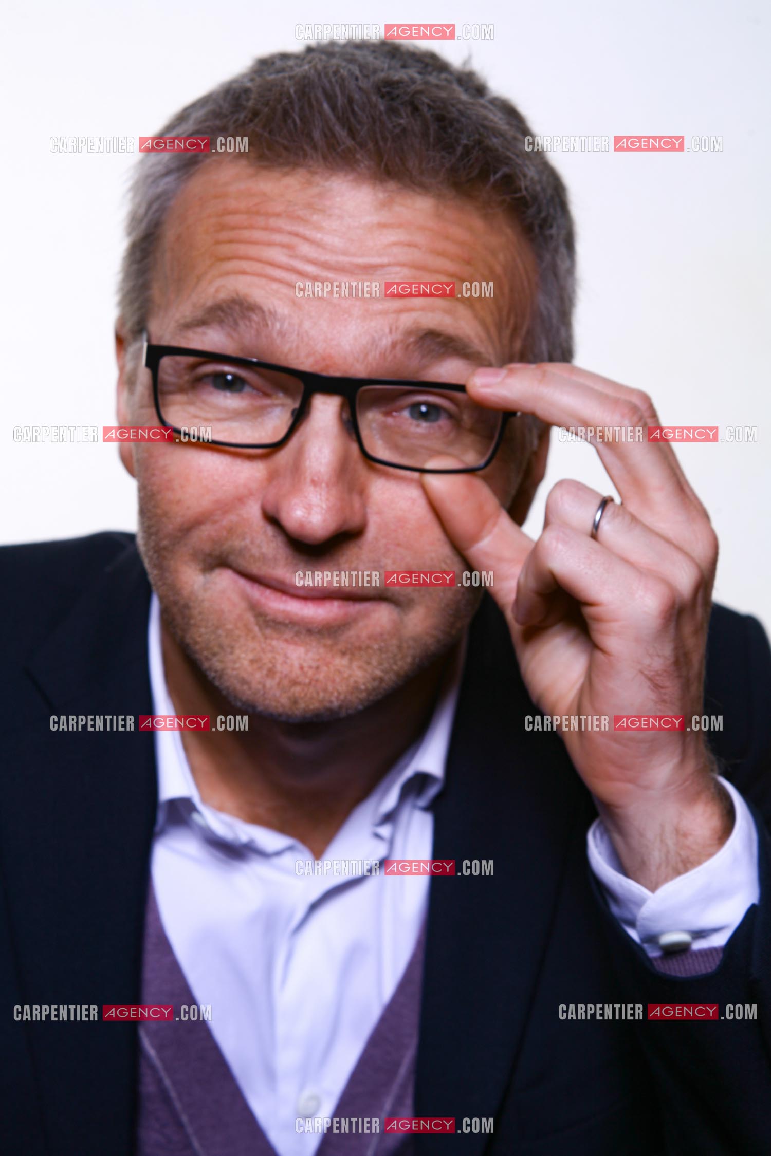 L'animateur Laurent Ruquier.   ( Exclusif )