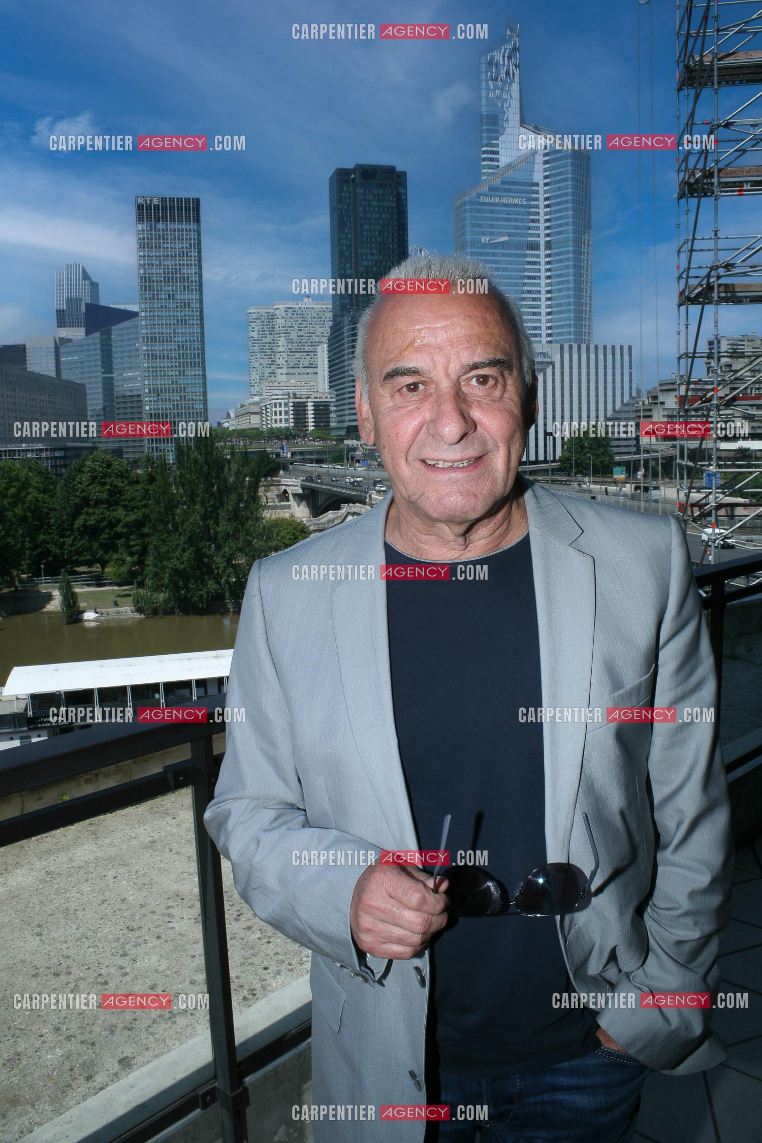 Le chanteur Michel Fugain.     ( Exclusif )