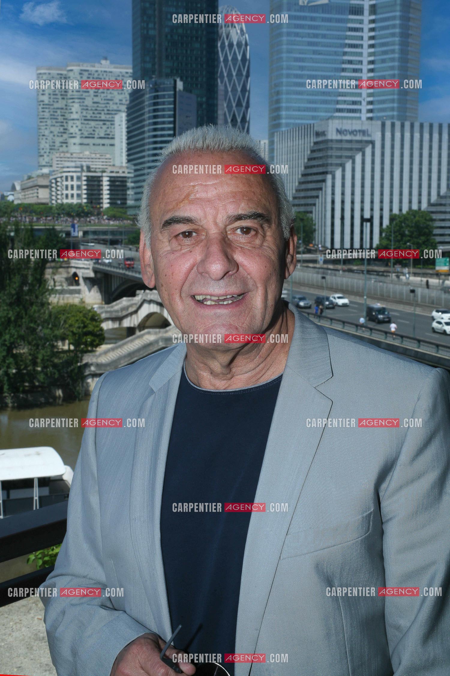 Le chanteur Michel Fugain.     ( Exclusif )