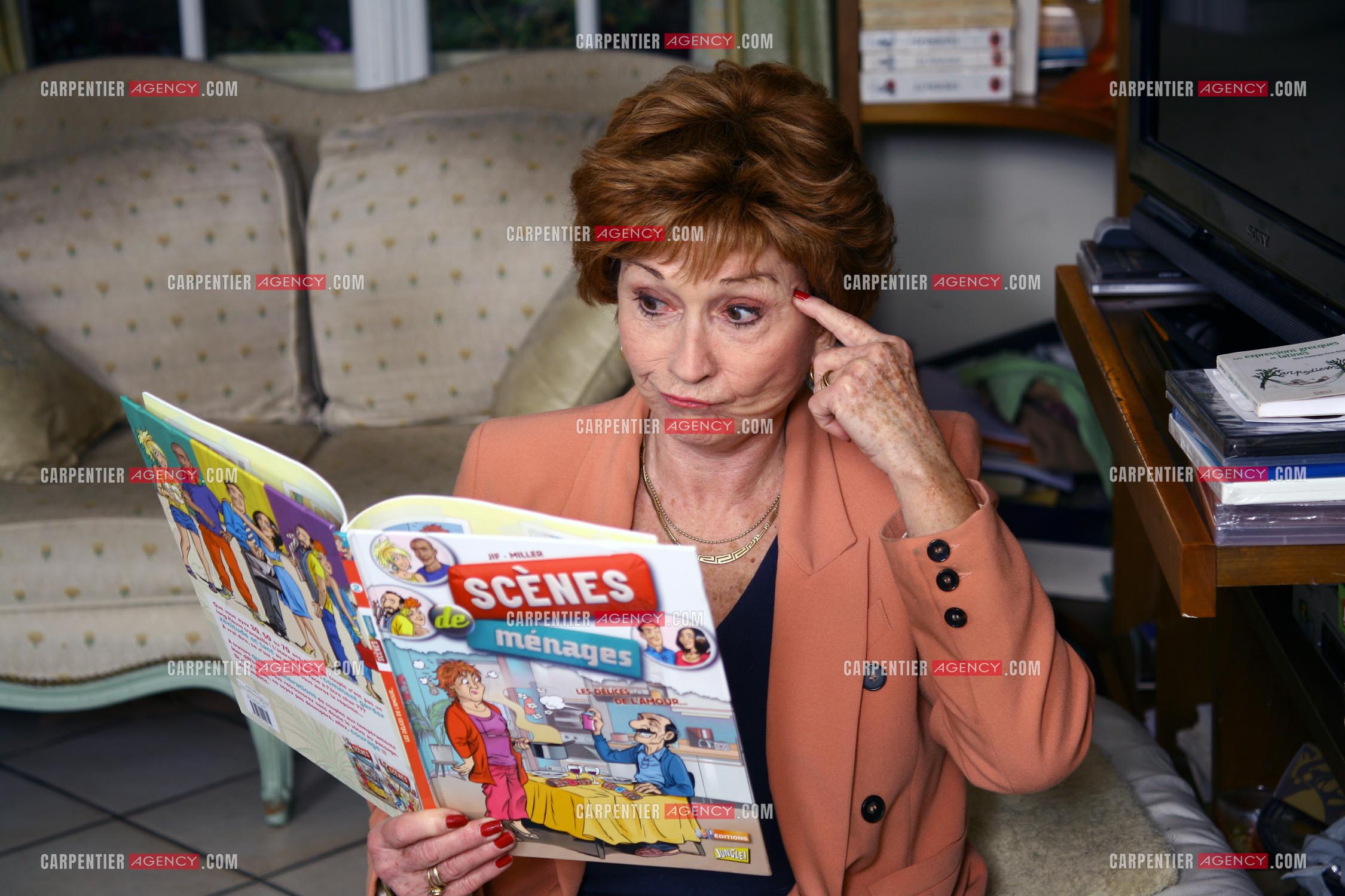 La comédienne Marion Game a son domicile.      ( Exclusif )
