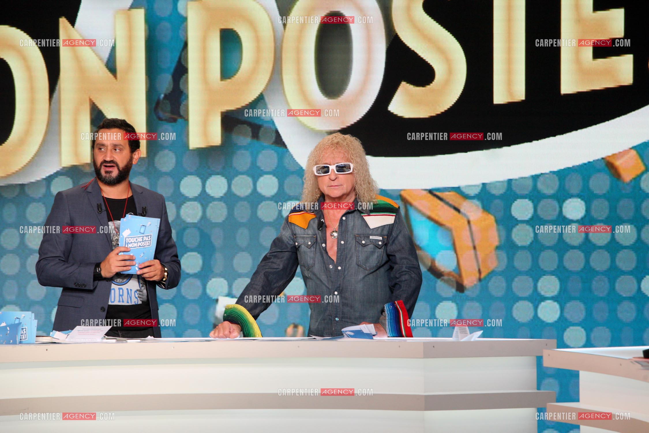 Le chanteur Michel Polnareff invité de l'émission Touche Pas à Mon Poste présentée par Cyril Hanouna.