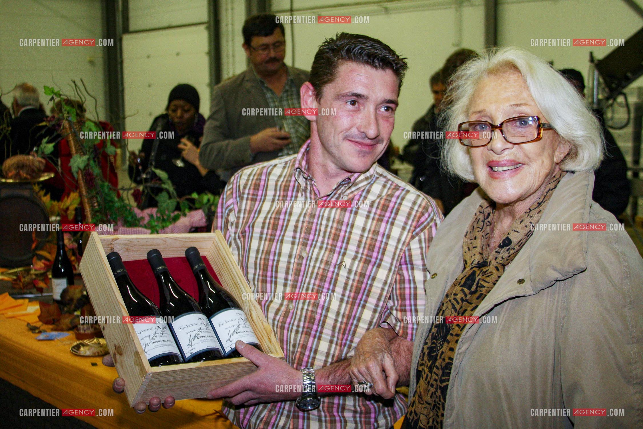 L'actrice Micheline Presle présente lors du Festivale du cinéma à Cosne-sur-Loire les 13, 14 et 15 novembre 2015