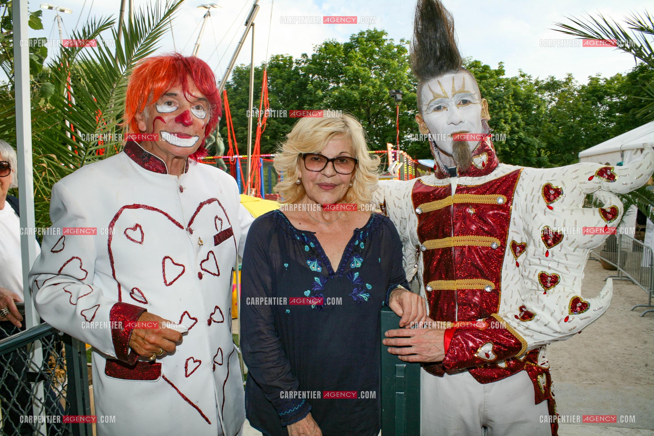 La chanteuse Nicole Grisoni dite Nicoletta à la fête des Loges.                       ( Exclusif )