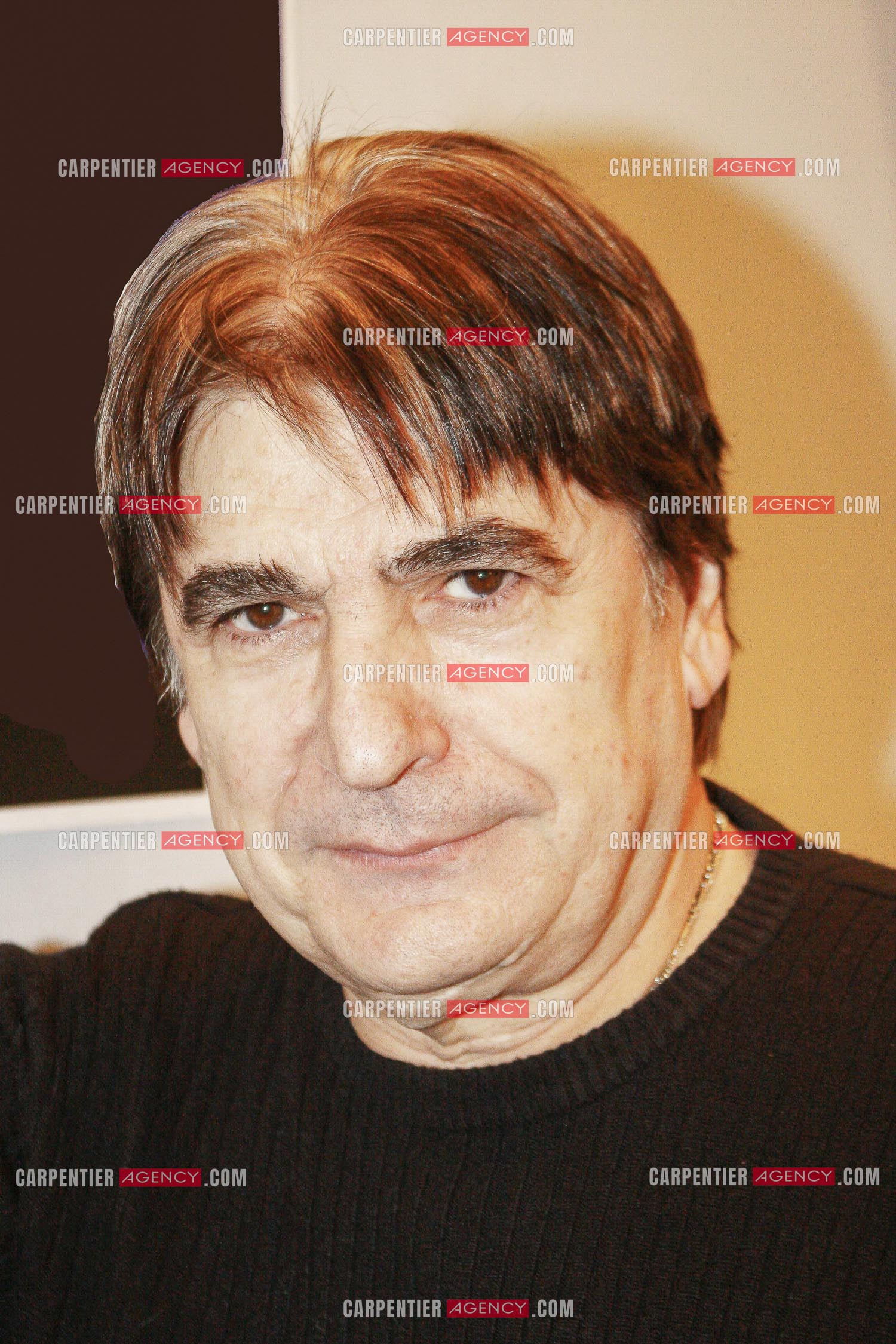 Le chanteur Serge Lama.     ( Exclusif )