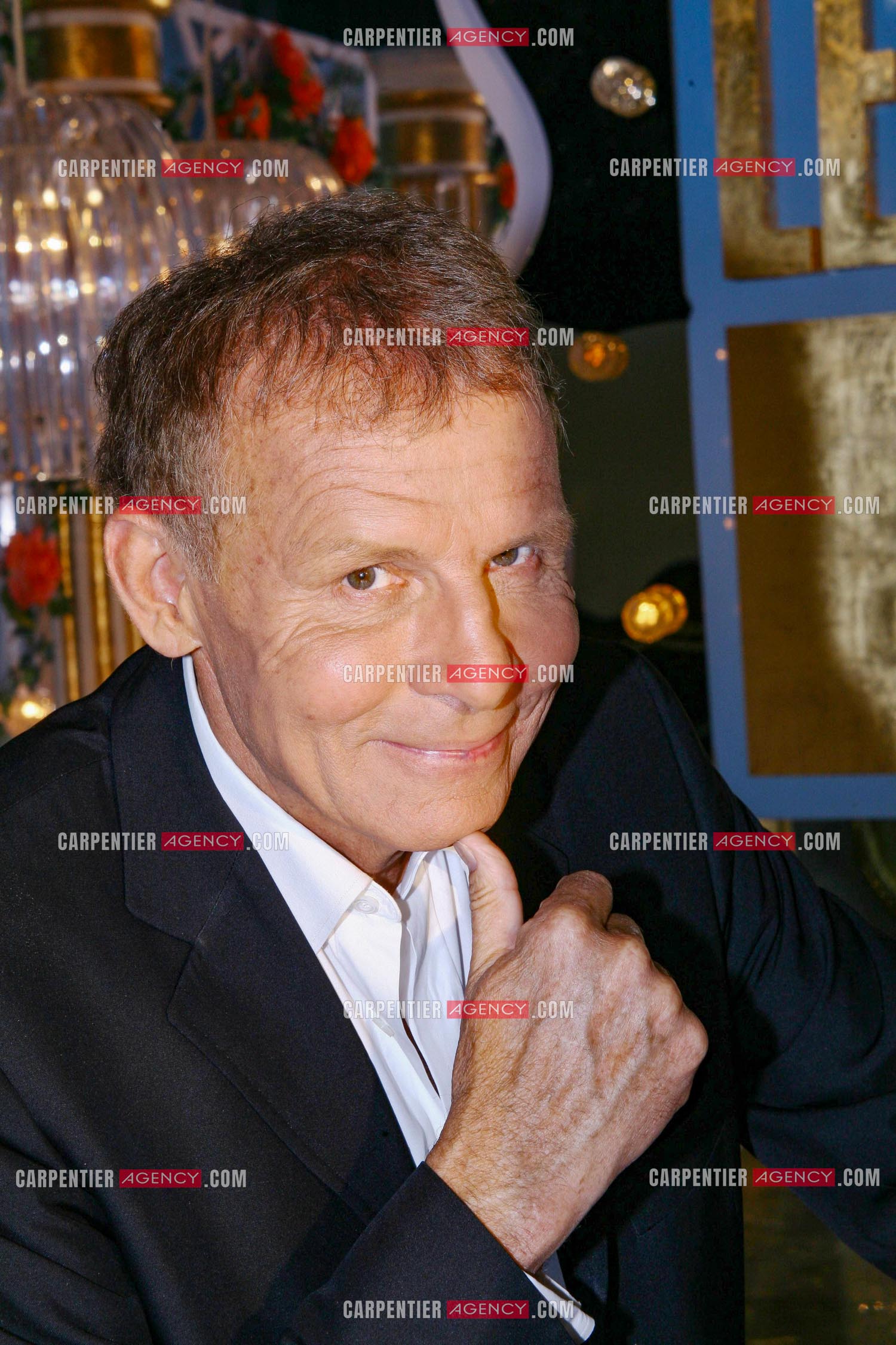 Le journaliste Patrick Poivre D'Arvor ( PPDA ).     ( Exclusif )