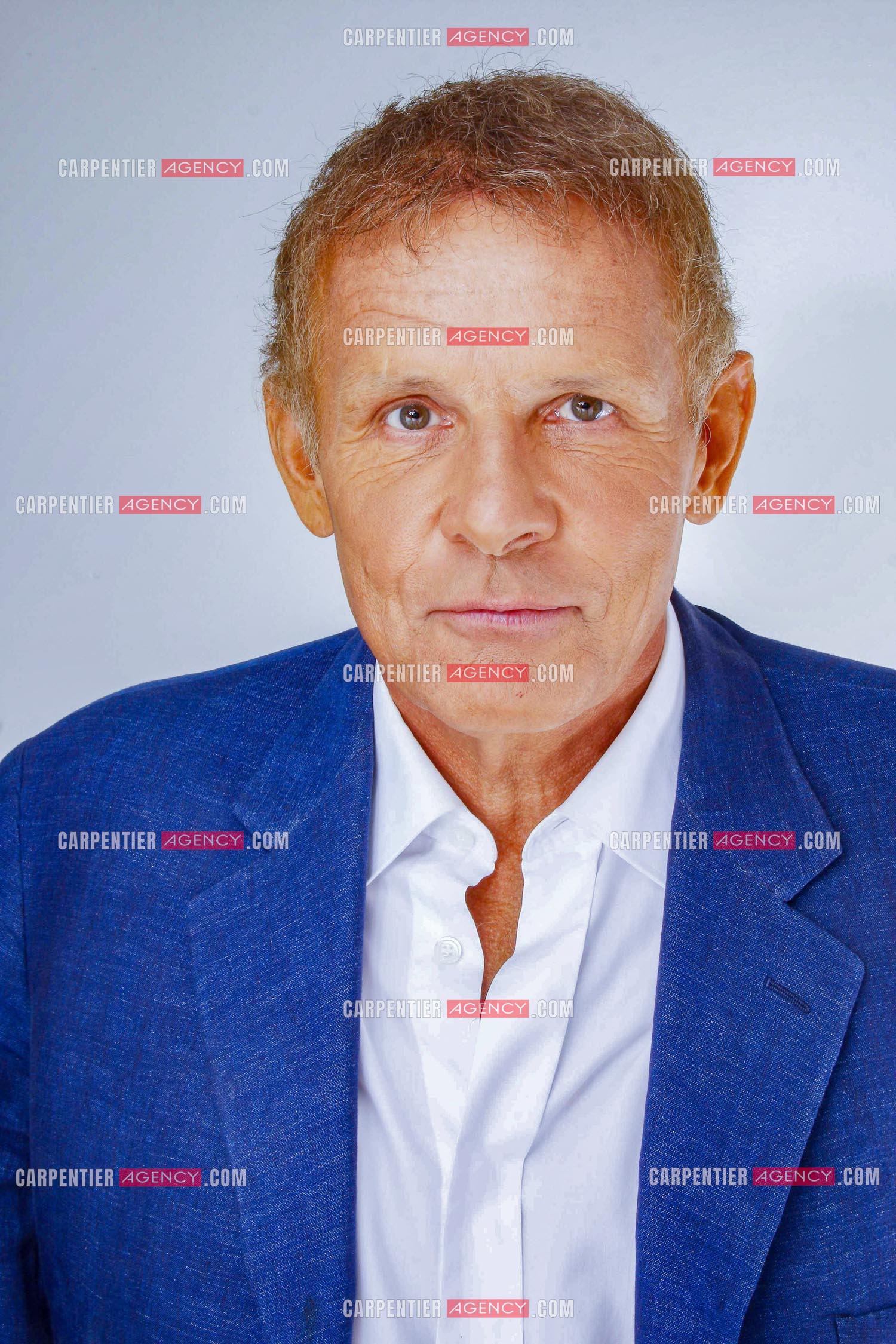 Le journaliste Patrick Poivre D'Arvor ( PPDA ).                            ( Exclusif )