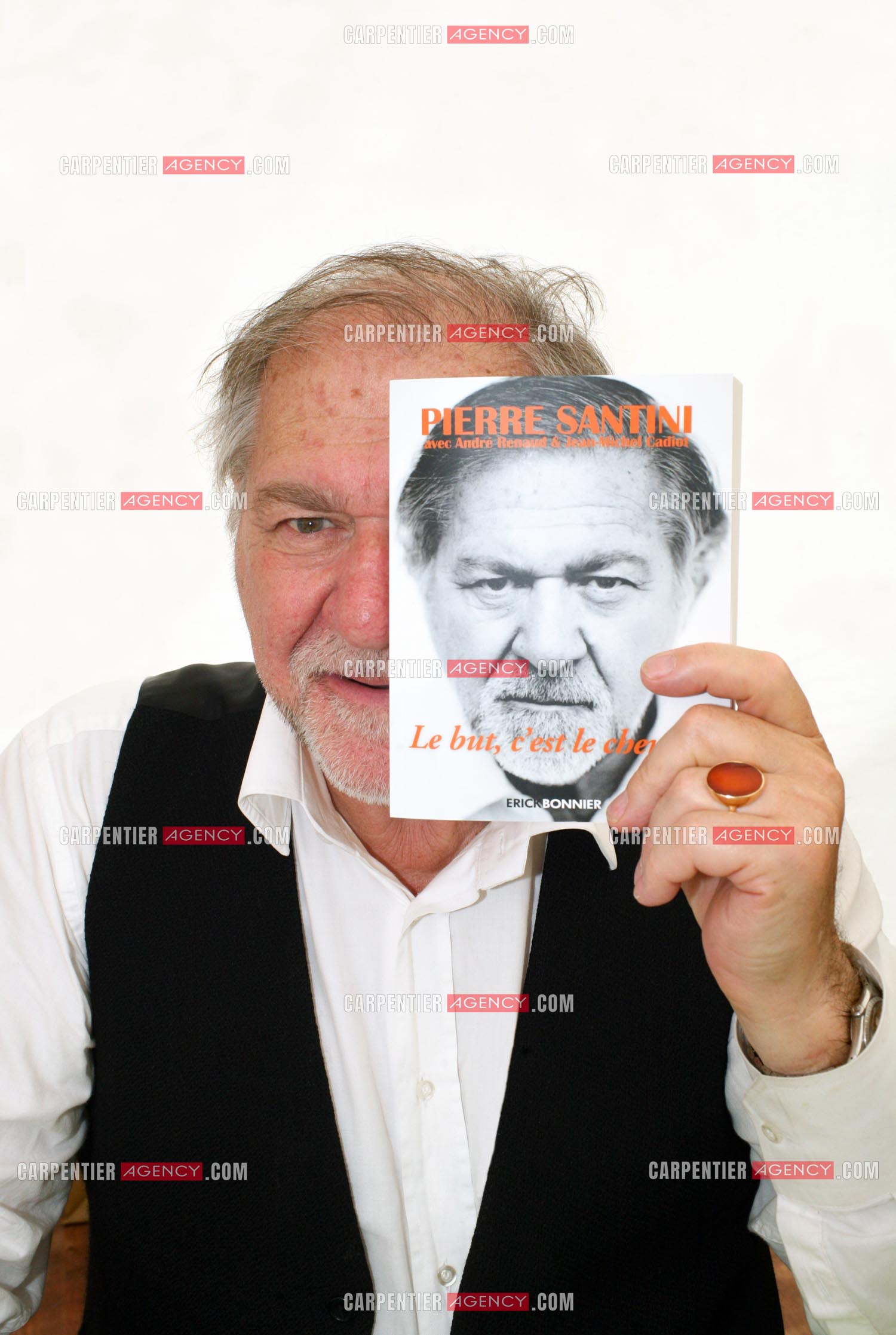 L'acteur Pierre Santini.        ( Exclusif )