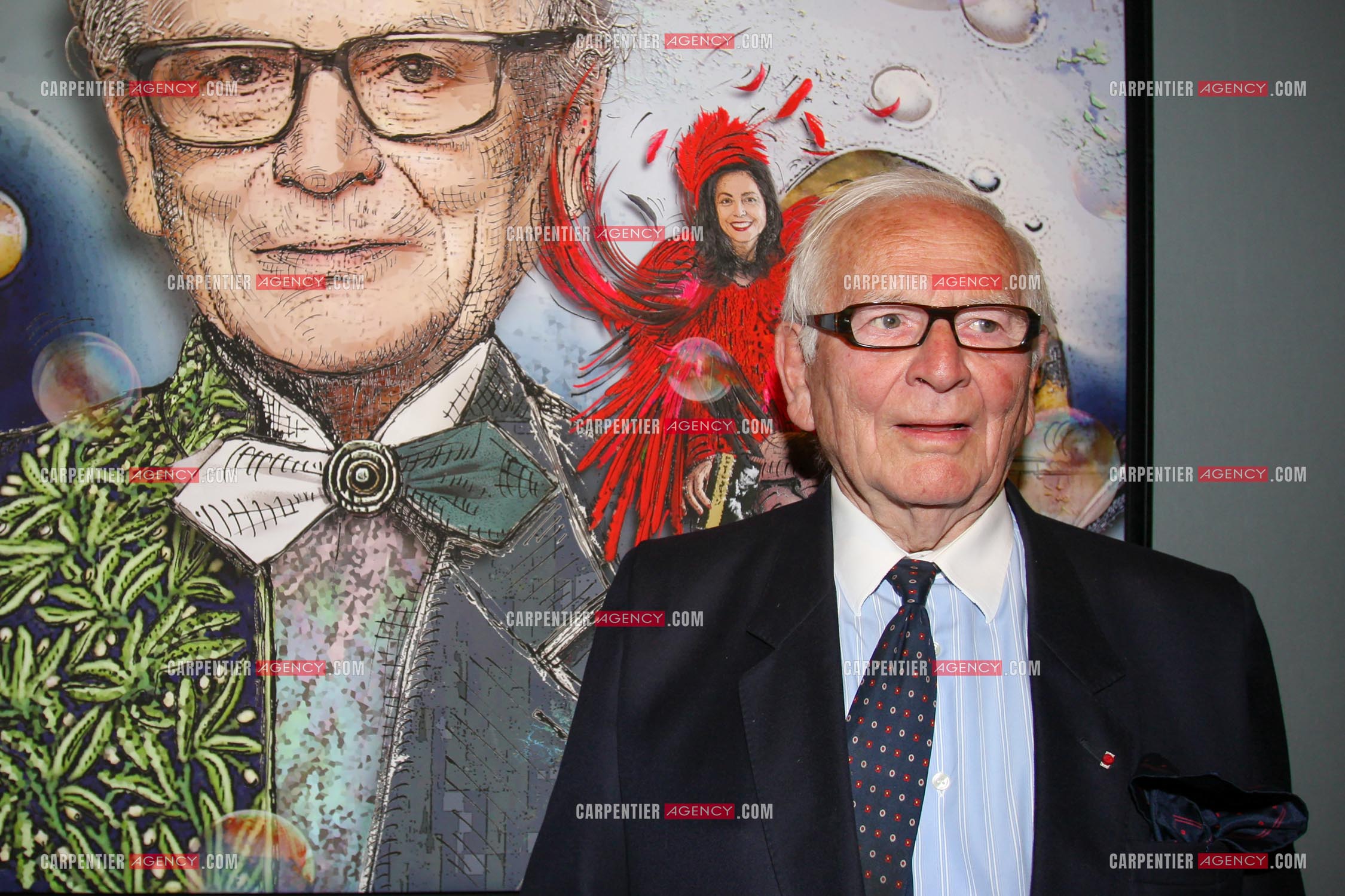Le couturier créateur Pierre Cardin.    ( Exclusif )