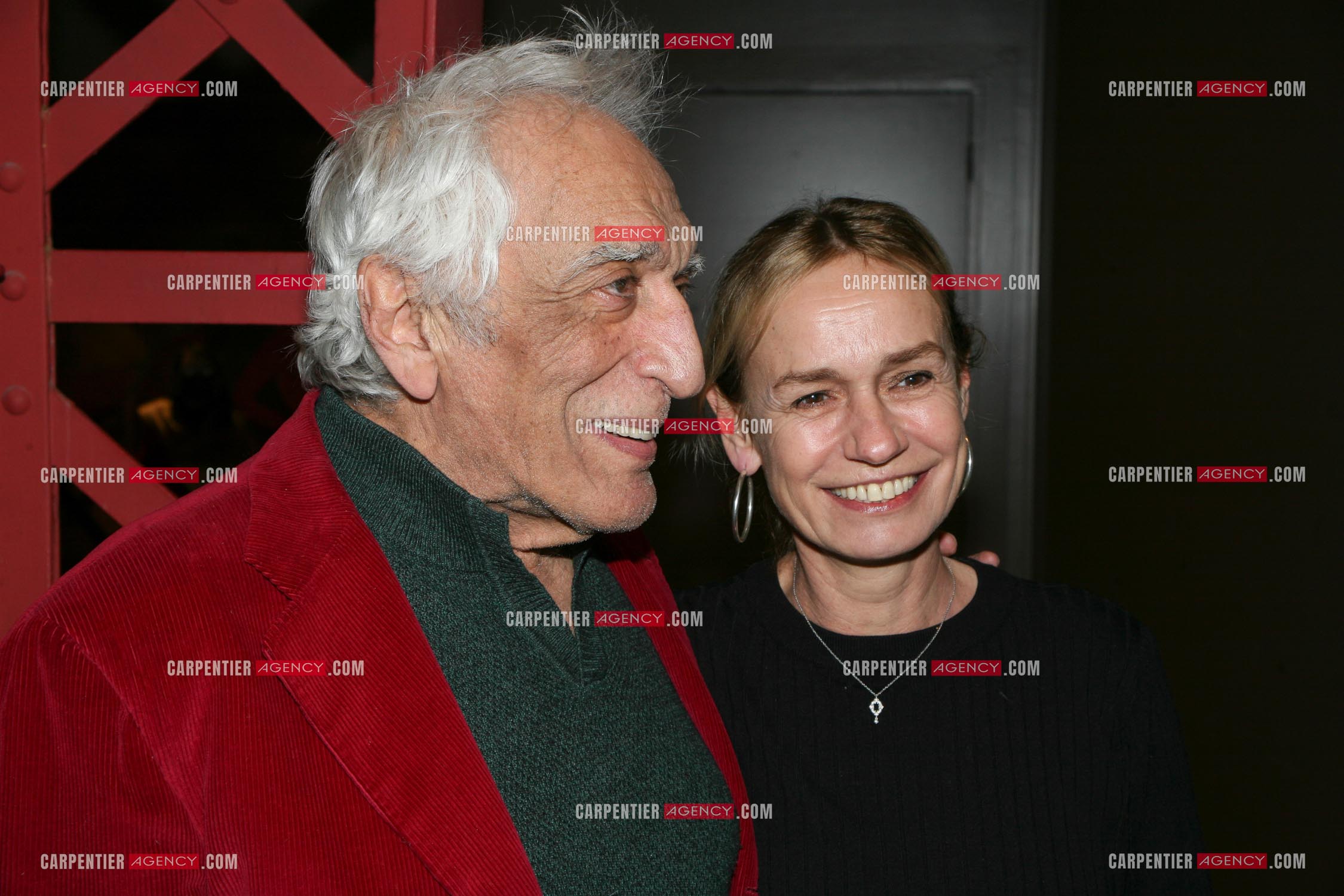 L'acteur Gérard Darmon et l'actrice Sandrine Bonnaire.   ( Exclusif )