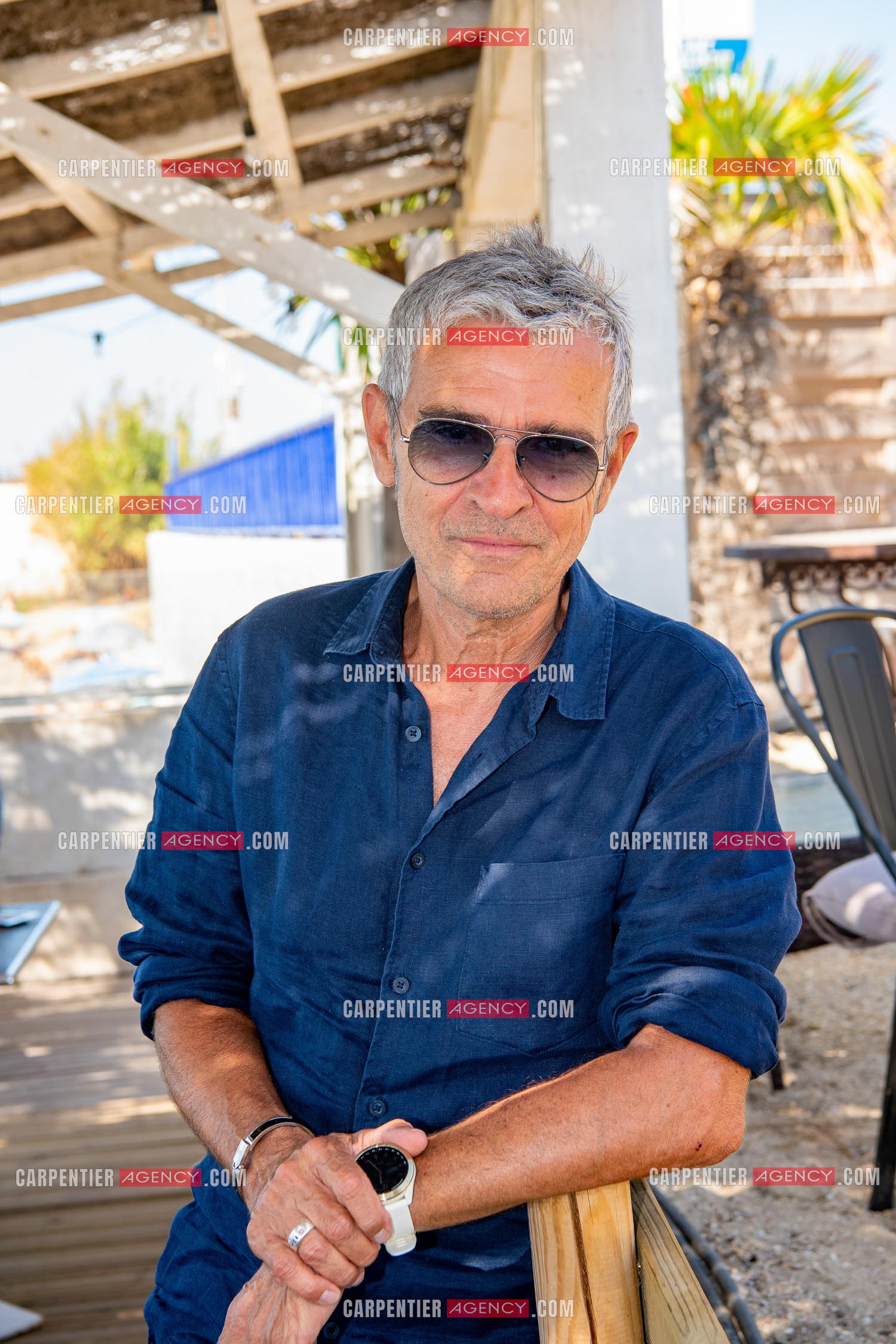 Le journaliste et chroniqueur Fabrice Drouelle.   ( Exclusif )