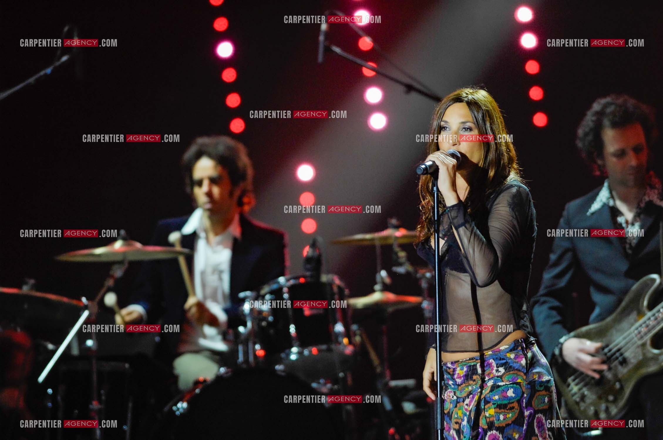 La chanteuse Zazie en concert au Zénith de Paris le 03 Sept 2008.   ( Exclusif )