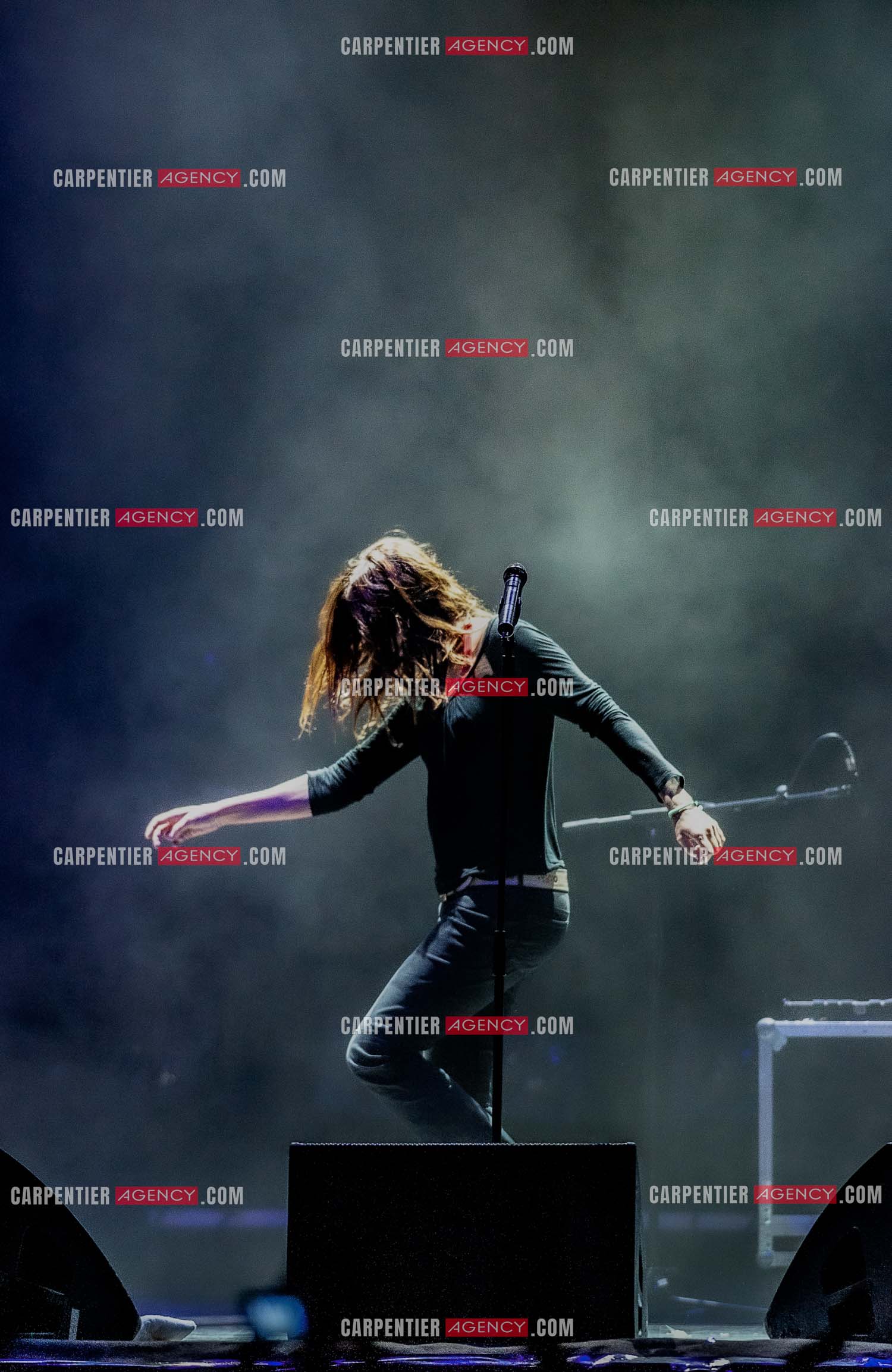 La chanteuse Zazie en concert au Zénith de Paris “ CONCERT POUR LA PLANETE “le 03 Sept 2008.   ( Exclusif )