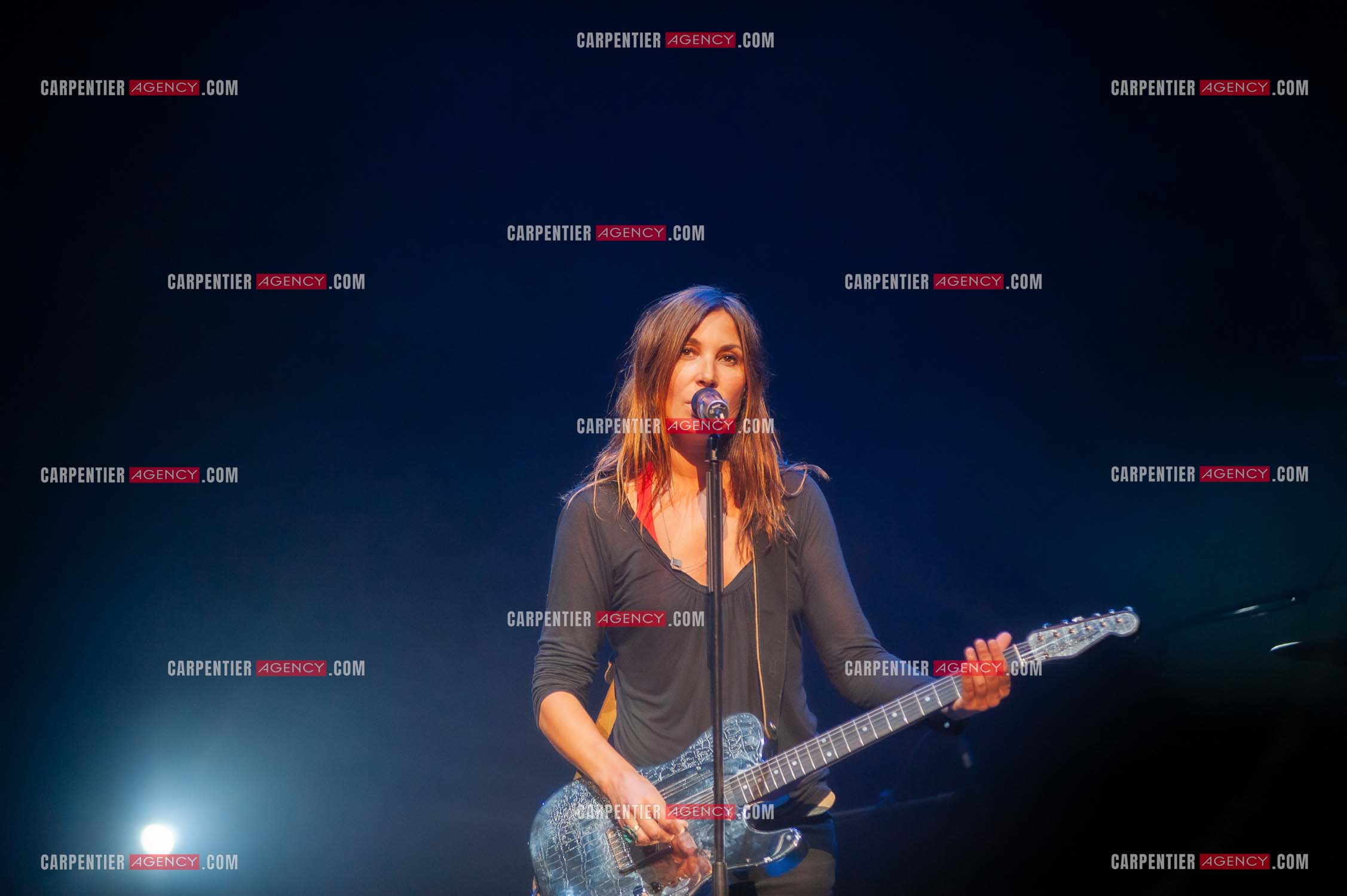 La chanteuse Zazie en concert au Zénith de Paris “ CONCERT POUR LA PLANETE “le 03 Sept 2008.   ( Exclusif )
