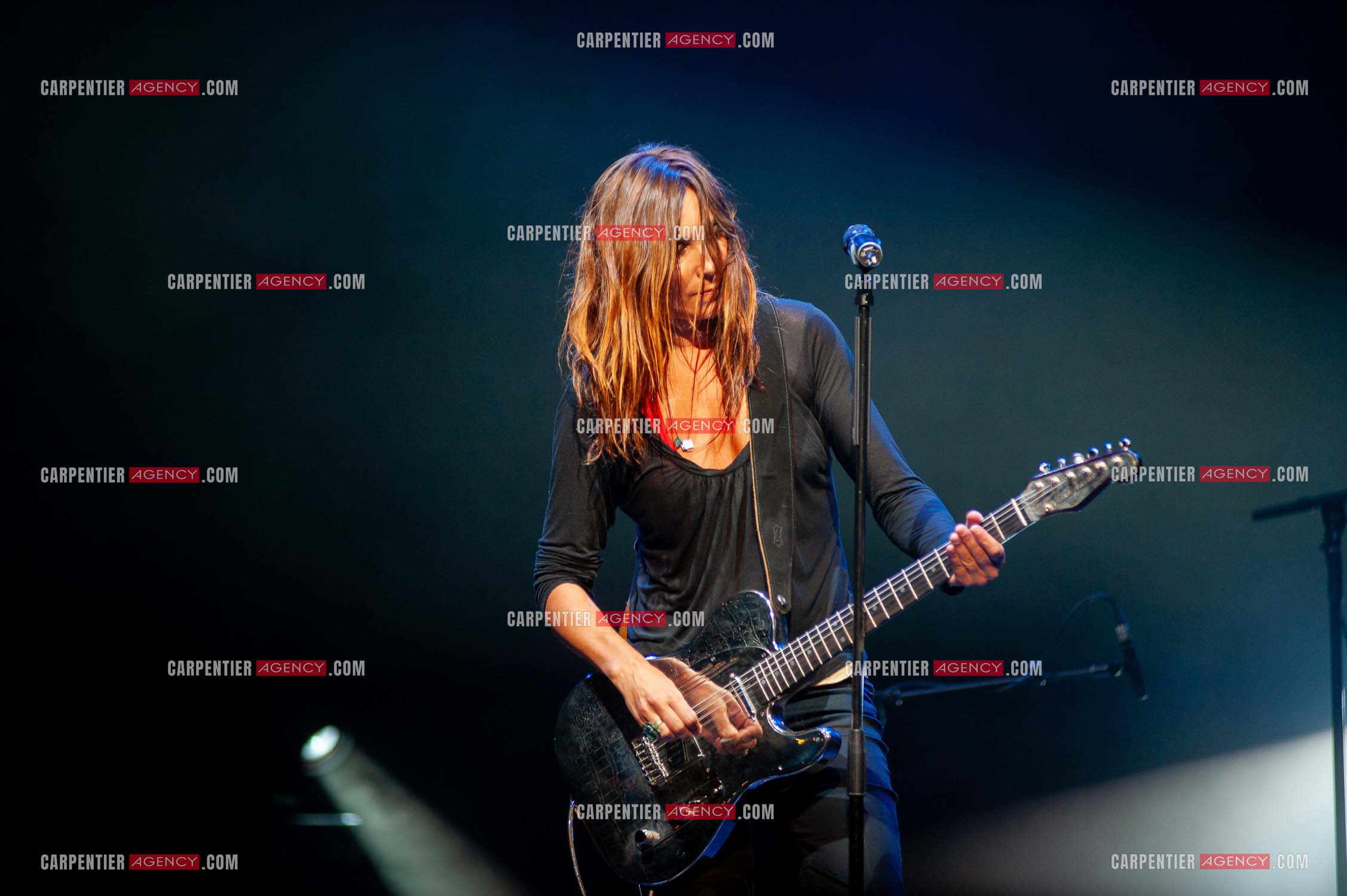 La chanteuse Zazie en concert au Zénith de Paris “ CONCERT POUR LA PLANETE “le 03 Sept 2008.   ( Exclusif )